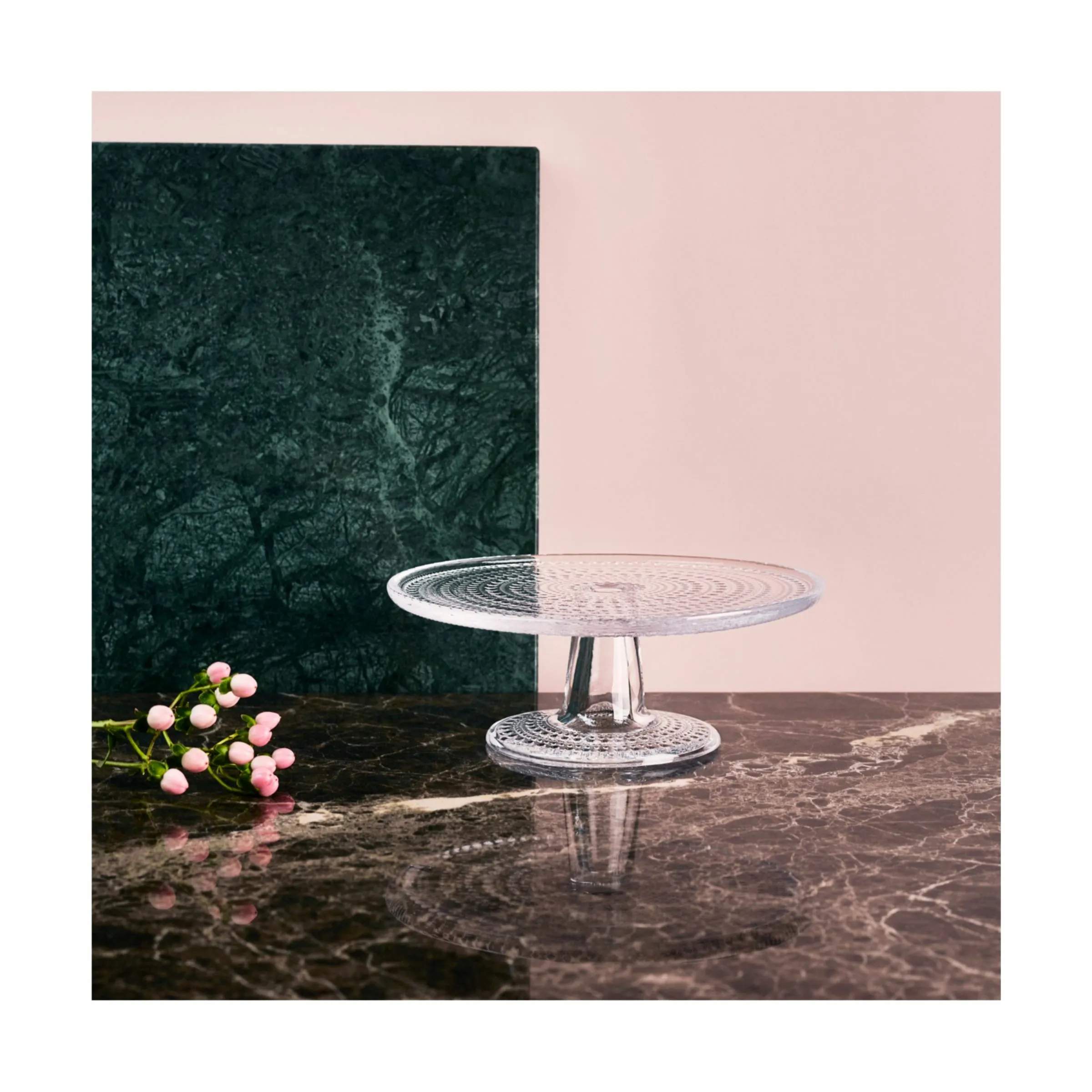 Iittala Lagkagefade Kastehelmi Kageopsats i Klar, 3