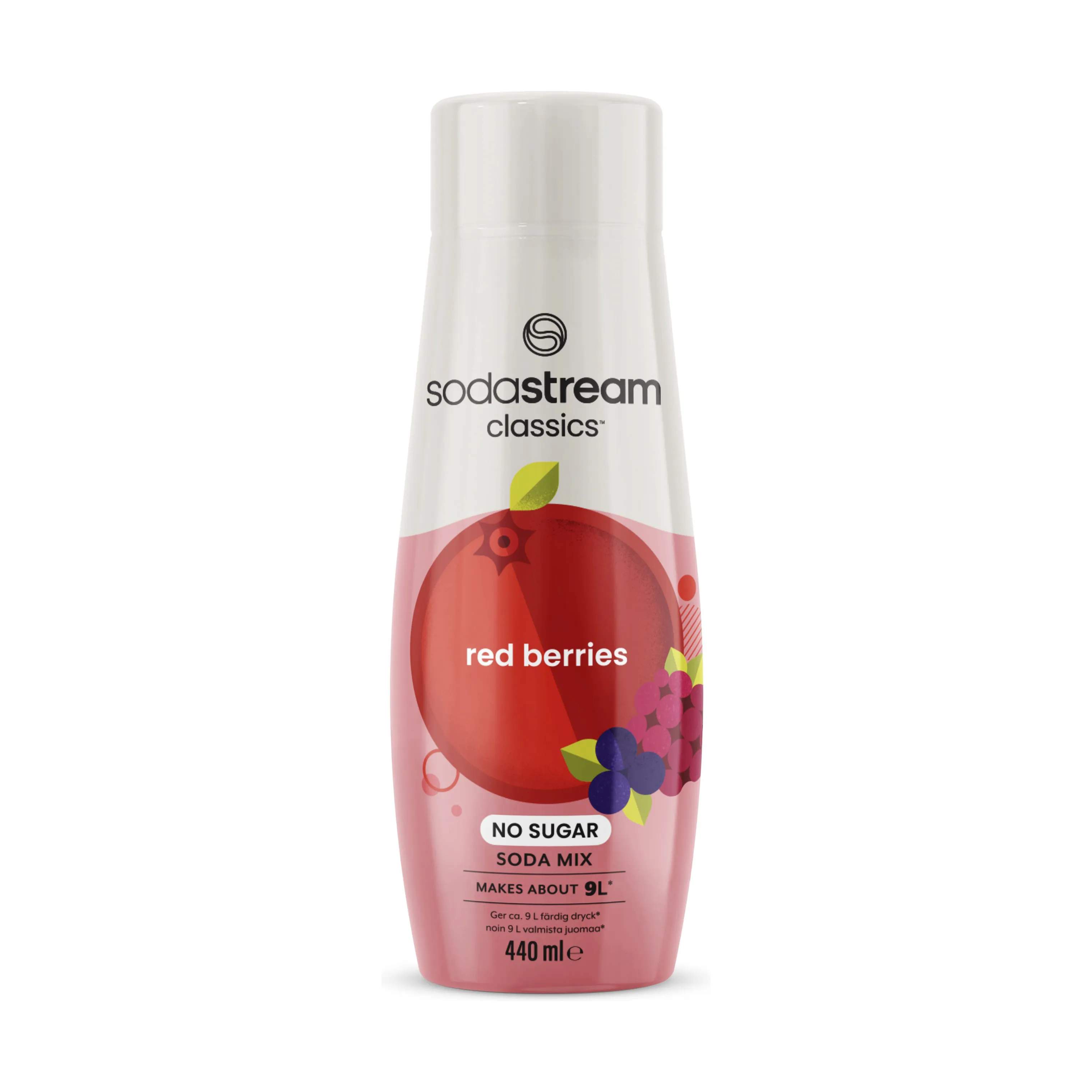 SodaStream Smagskoncentrater Sirup - Red berries i Red berries, 1
