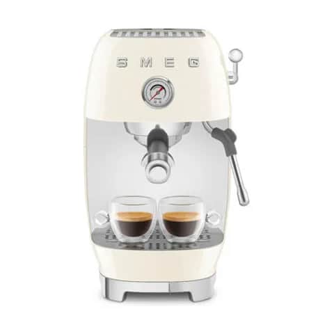 Smeg Espressomaskiner 50's style Espressomaskine i Creme, 2