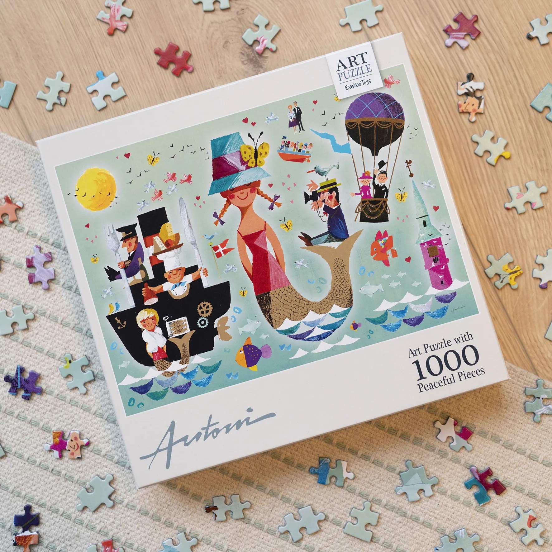 Barbo Toys Puslespil Ib Antoni Puslespil - Havfruen i Havfruen, 2