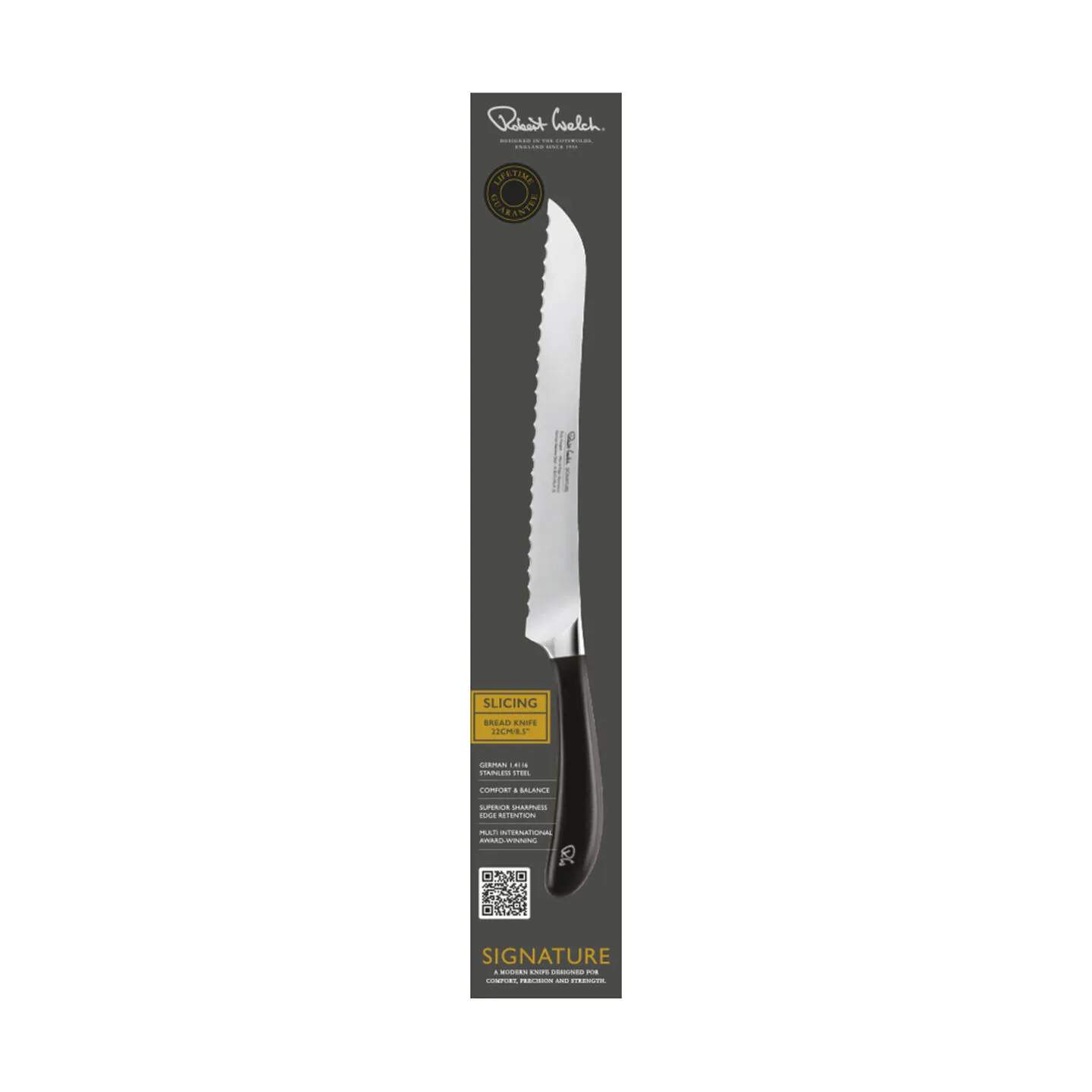 Robert Welch Brødknive Signature Brødkniv i Sort/rustfrit stål, 2
