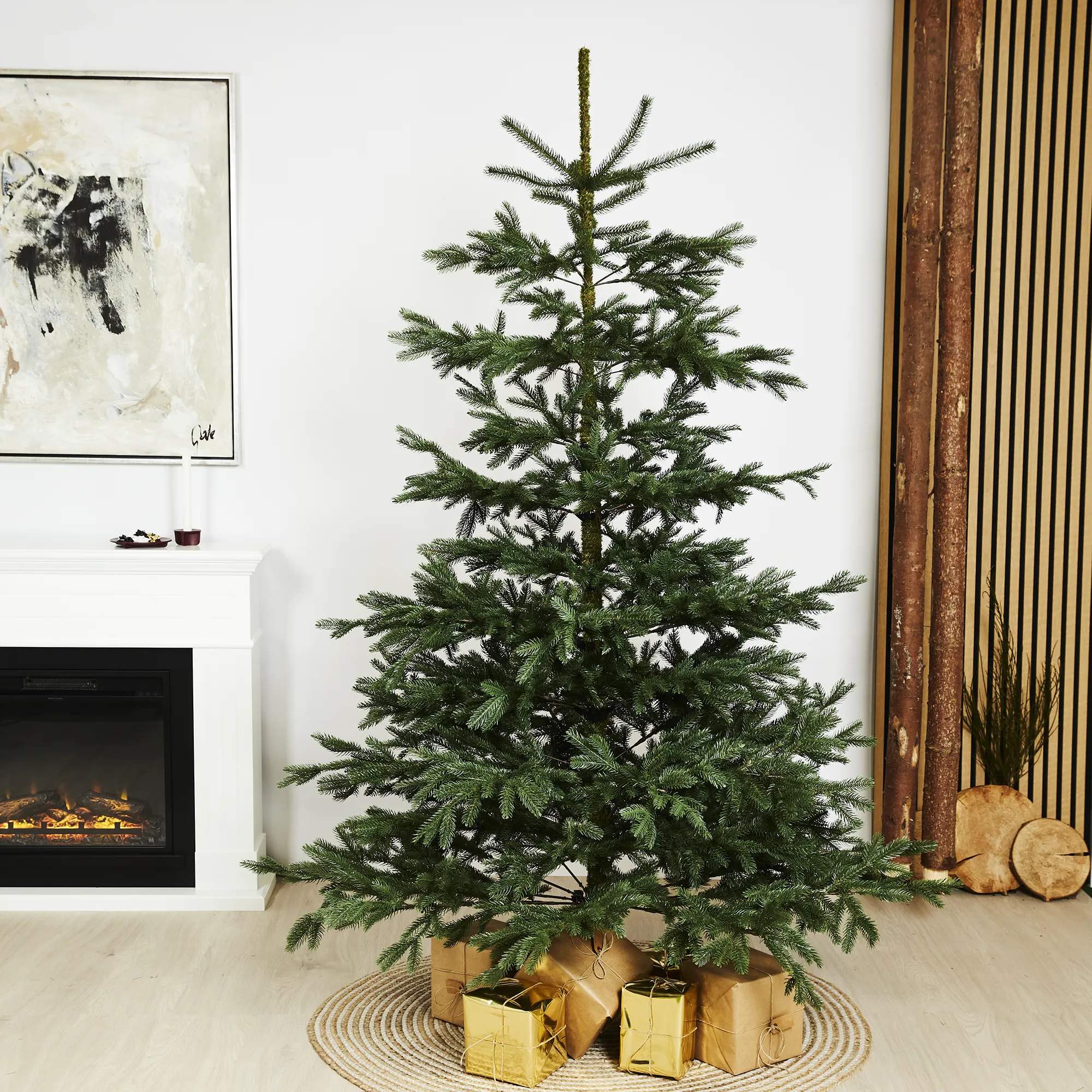 Nordic Winter Juletræer Danish Dora Kunstigt Juletræ i Grøn, 3
