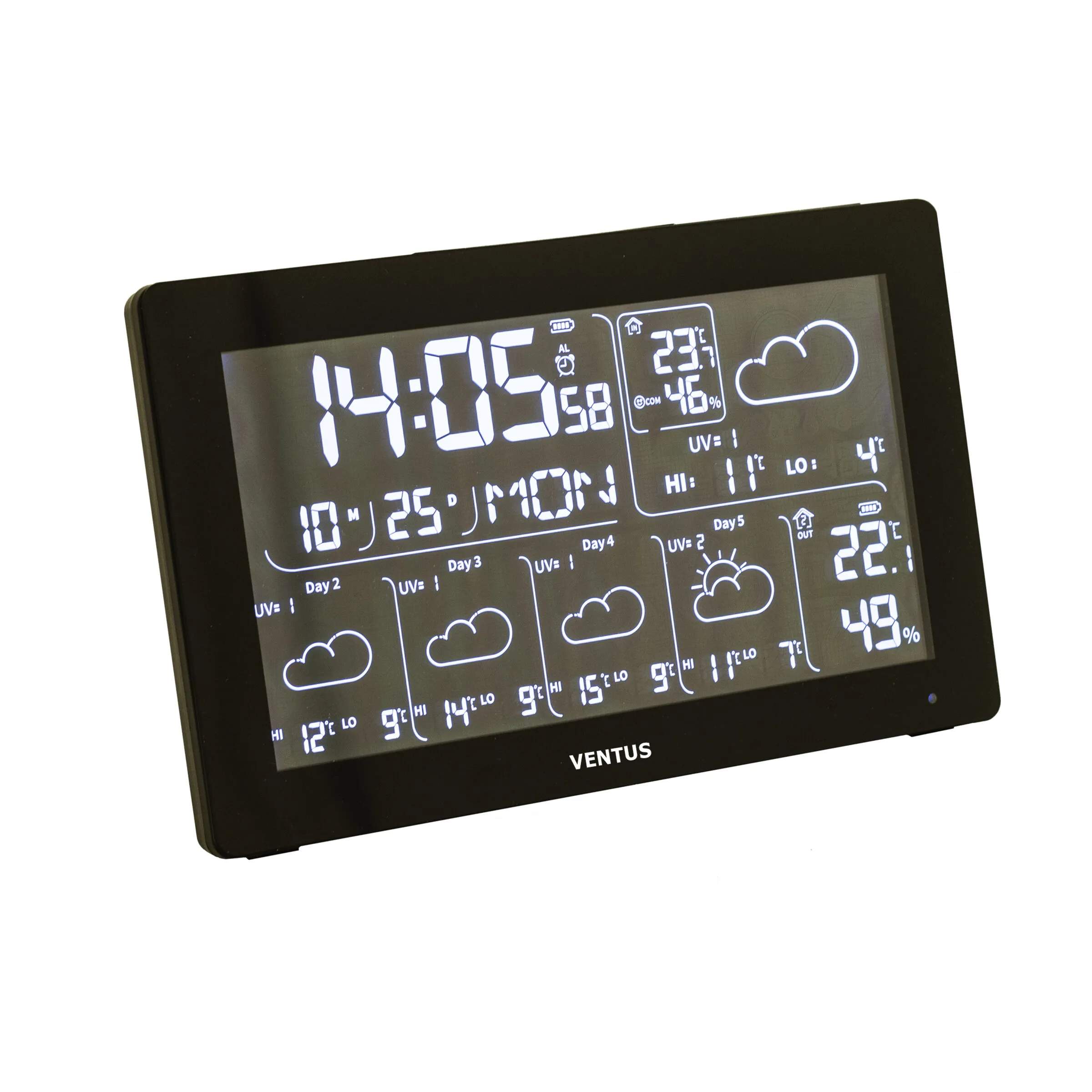 Ventus Vejrstationer Vejrstation i Sort, 1