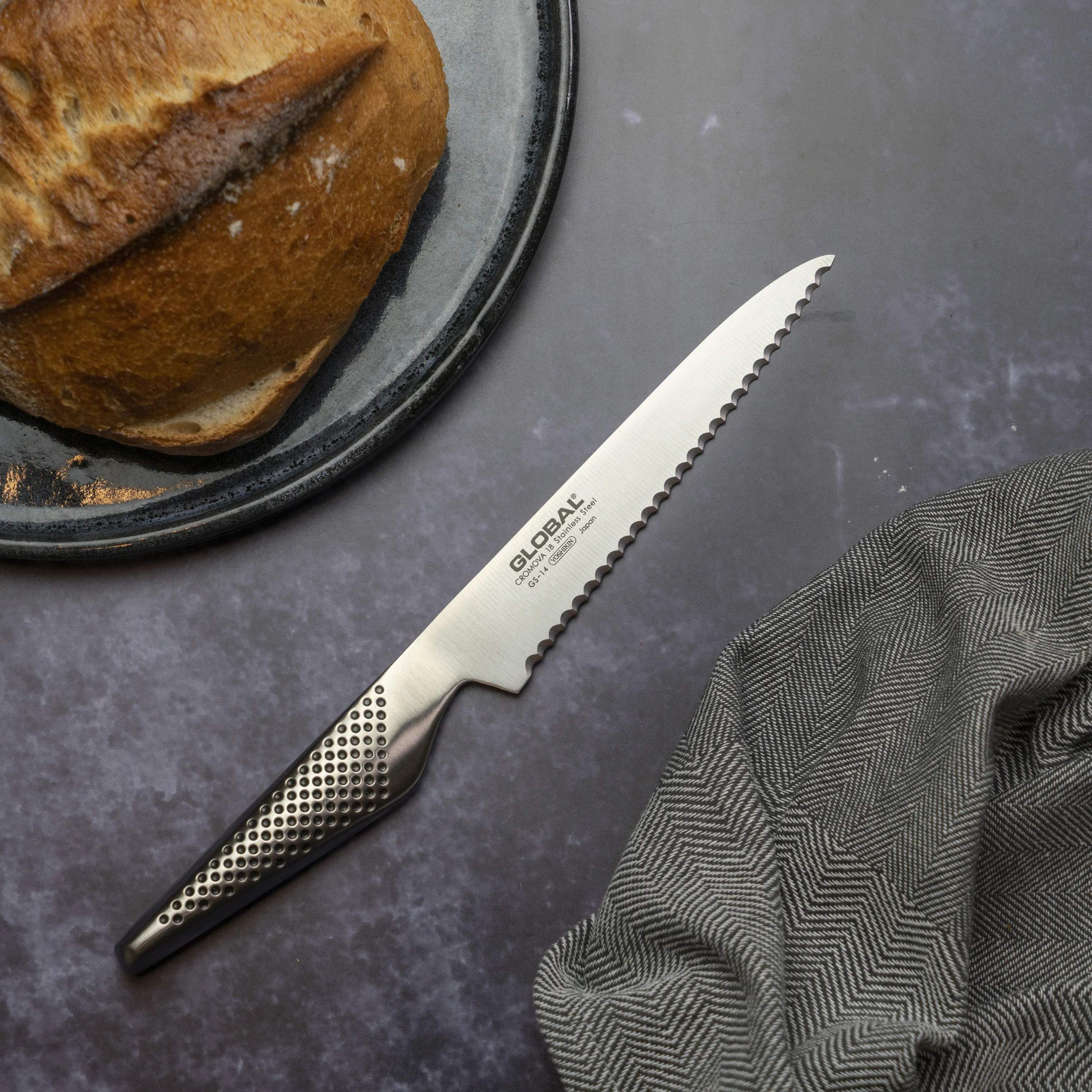 Global Universalknive Classic GS-14 Universalkniv i Sølvfarvet, 2