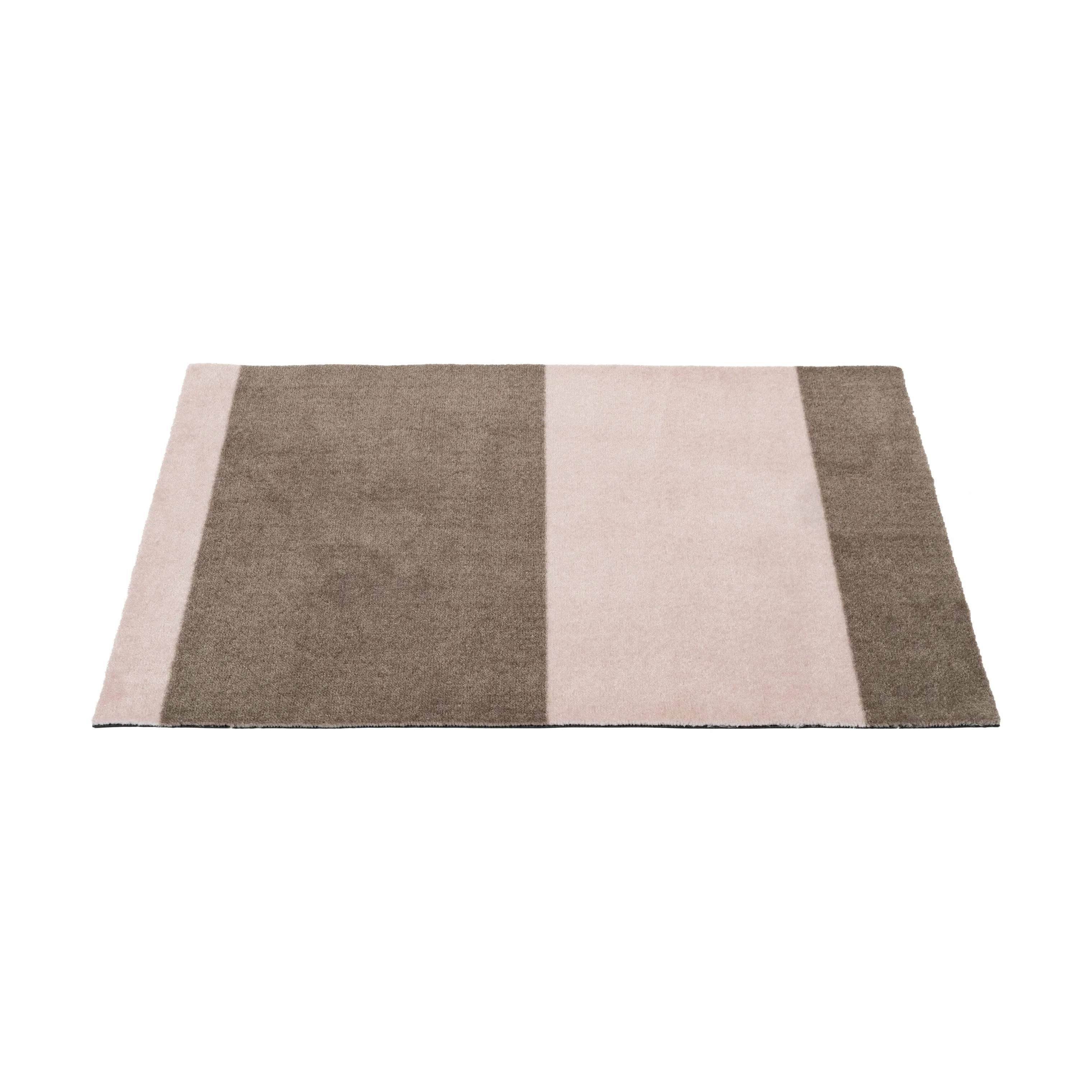 Tica Copenhagen Dørmåtter Stripes Horisontal Gulvmåtte i sand/rosa, B60 x L90 cm, 6