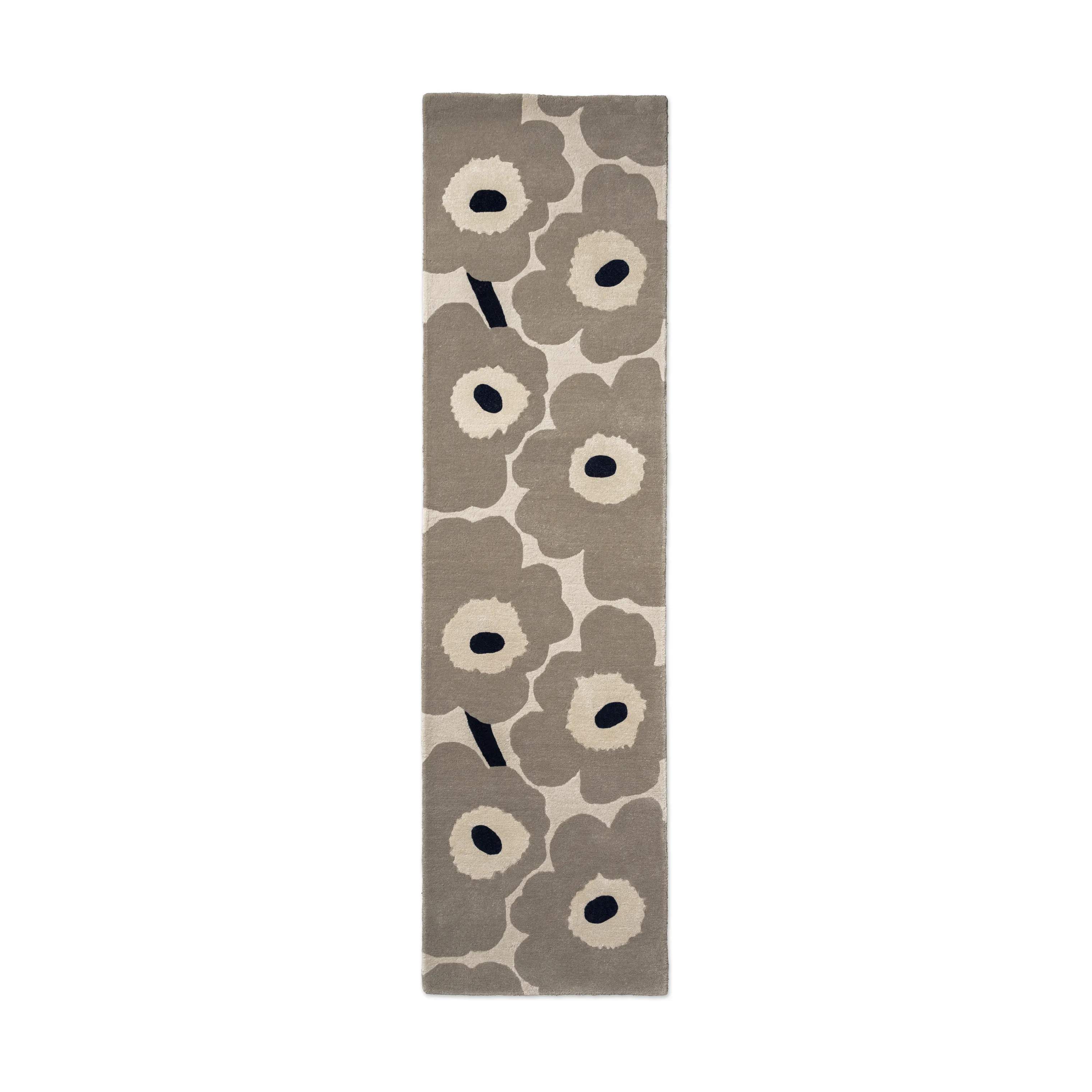 Marimekko by Brink & Campman Gulvtæpper Unikko Tæppeløber i Grå, B80 x L300 cm, 1