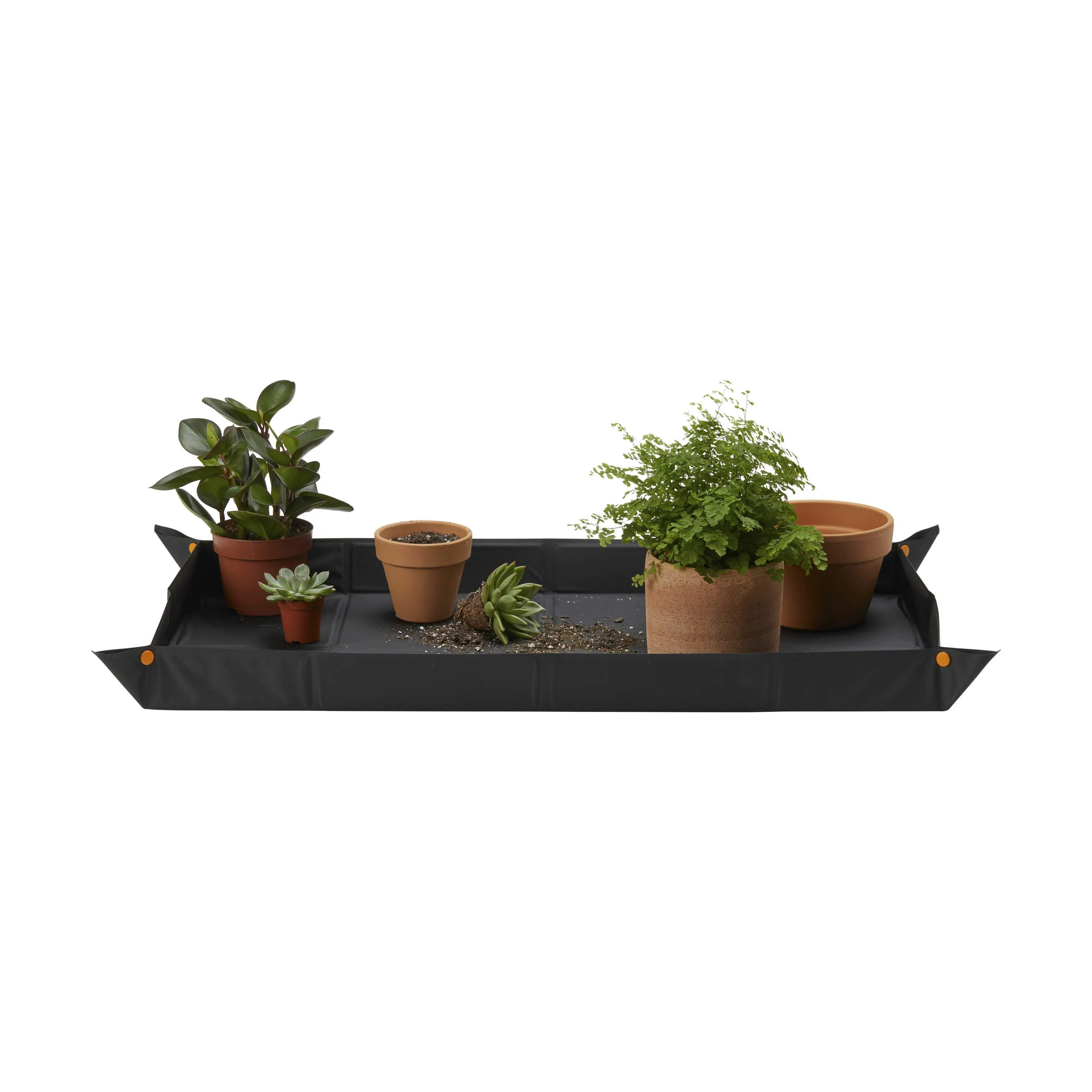 Fiskars Haveredskaber Plant Care Plantemåtte i Sort/orange, 4