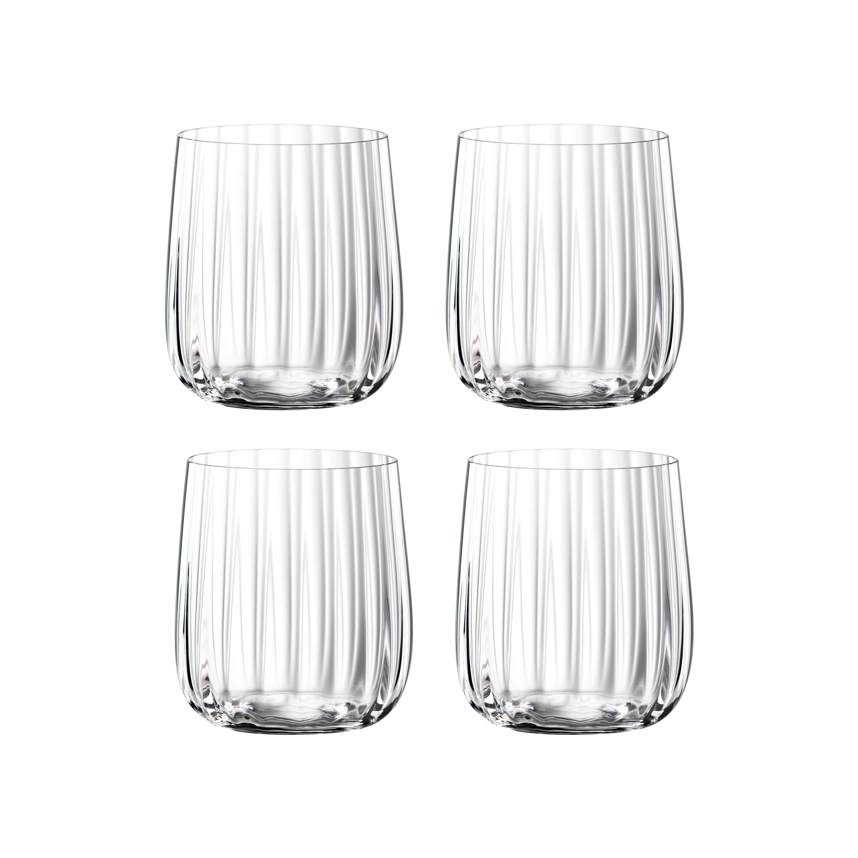 Spiegelau Vandglas Lifestyle Vandglas - 4 stk. i Klar, 34 cl, 1
