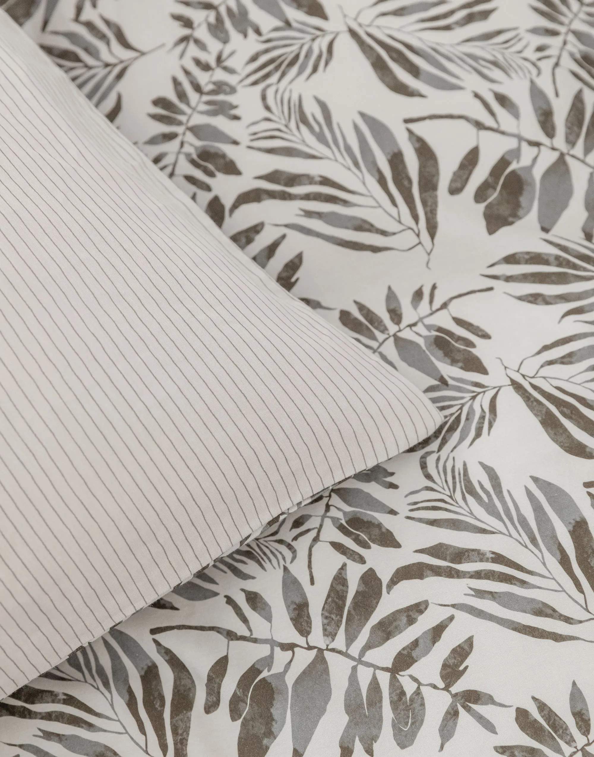 Marc O'Polo Sengetøj Mysen Sengetøj i Natural White, B140 x L220 cm, 5