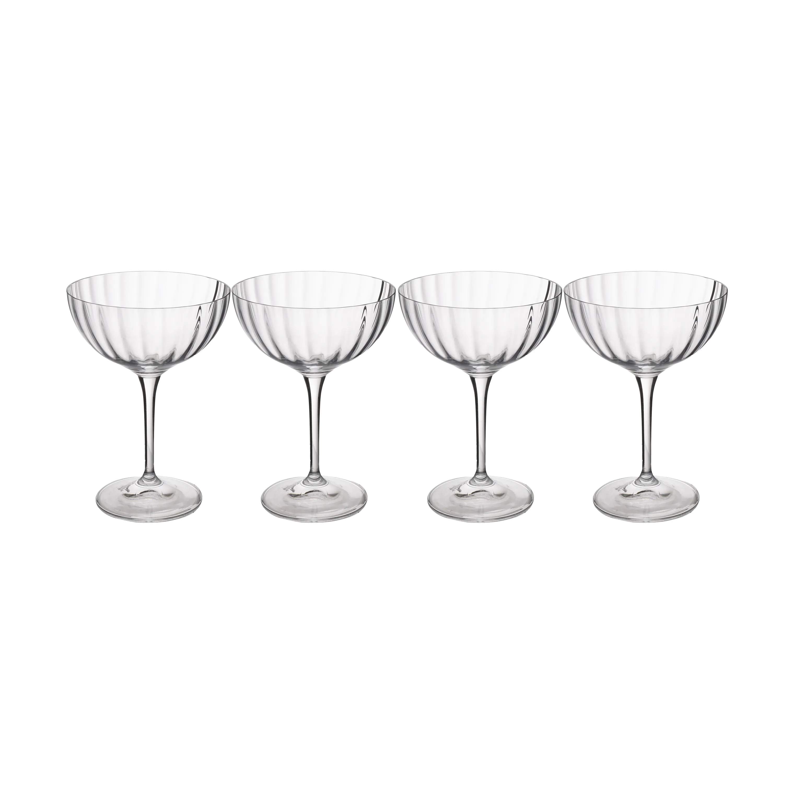 Mikasa Cocktailglas Treviso Coupeglas - 4 stk. i Klar, 1