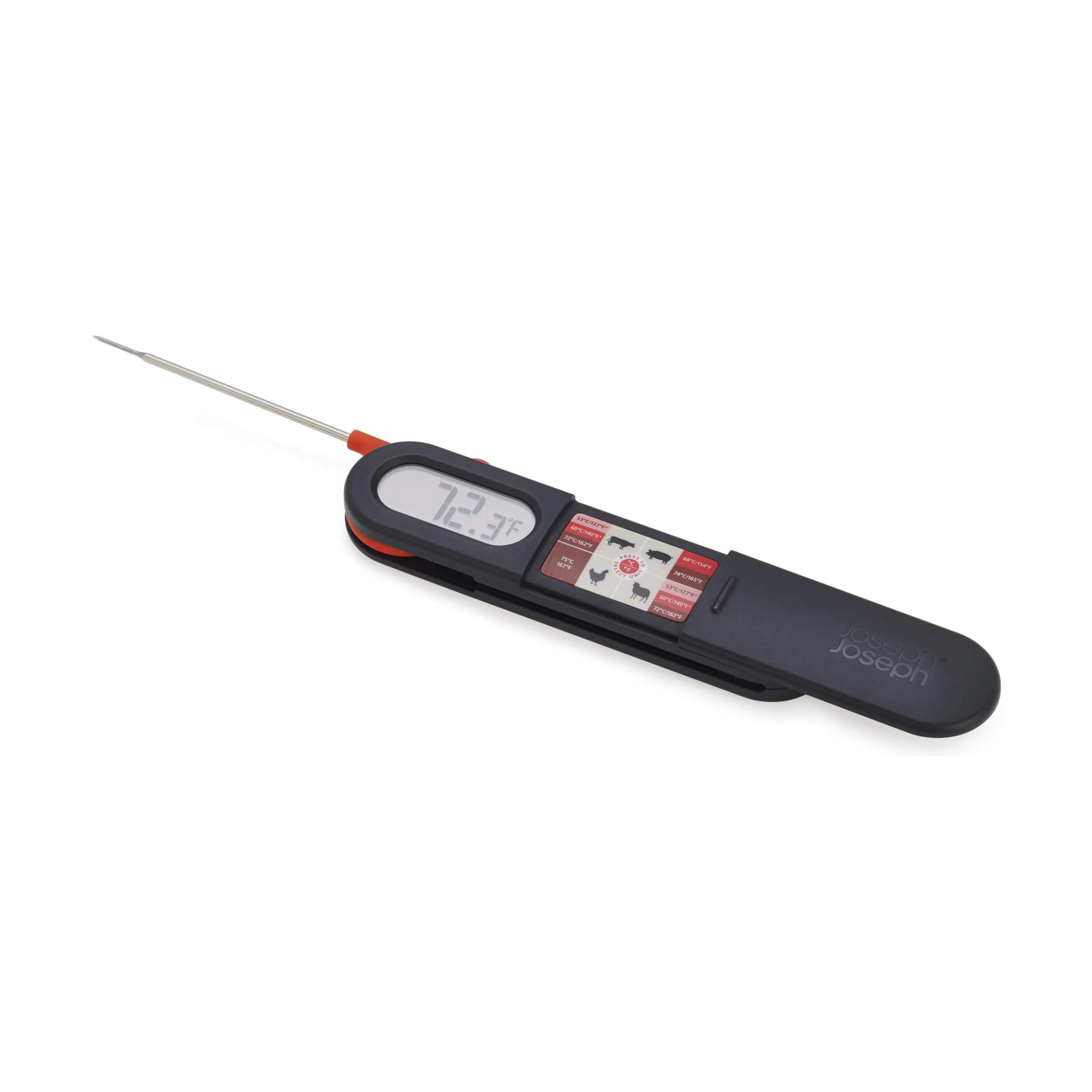 Thermapoint Stegetermometer, sort, large