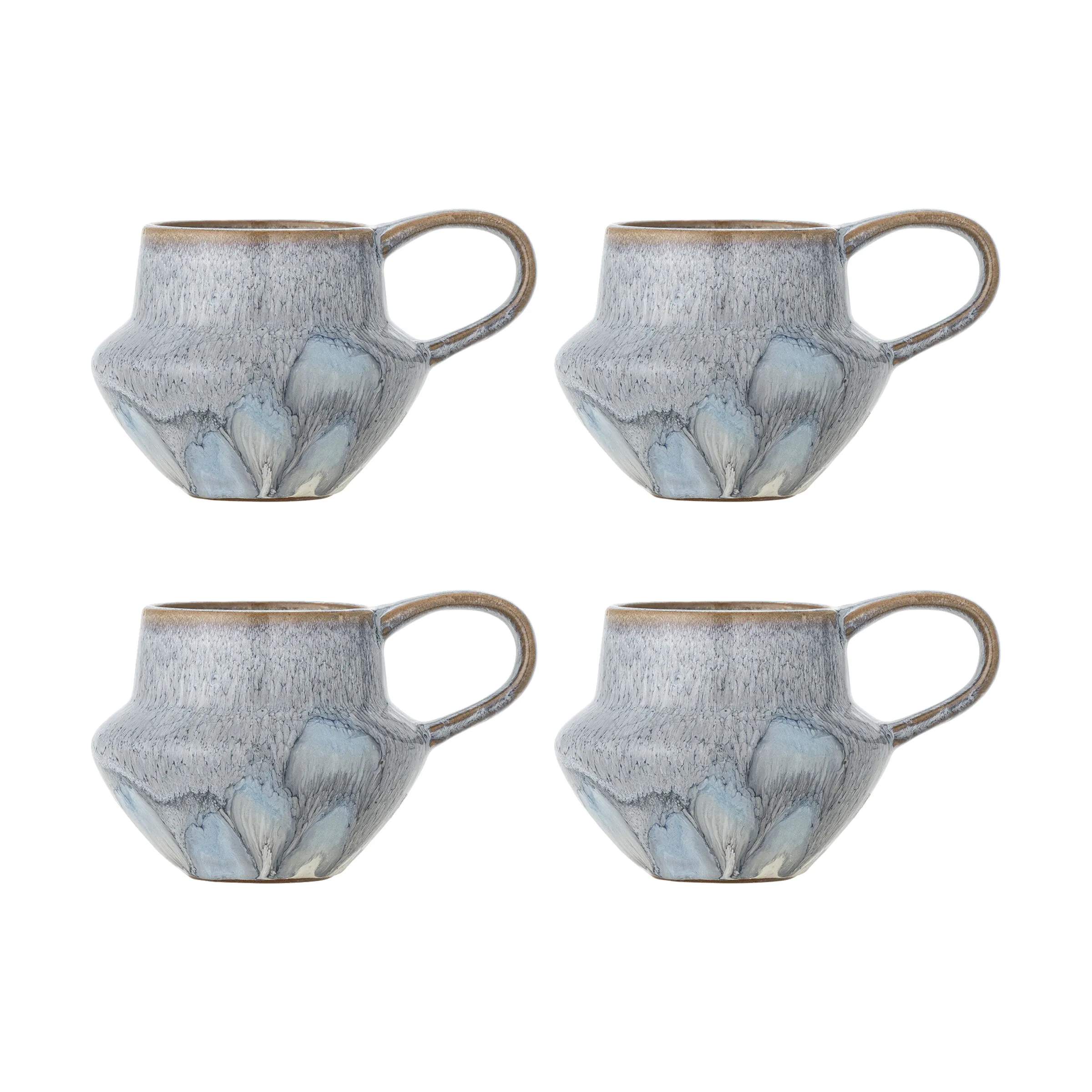 Creative Collection Krus og kopper med hank Bessie Krus - 4 stk. i Blue, 1