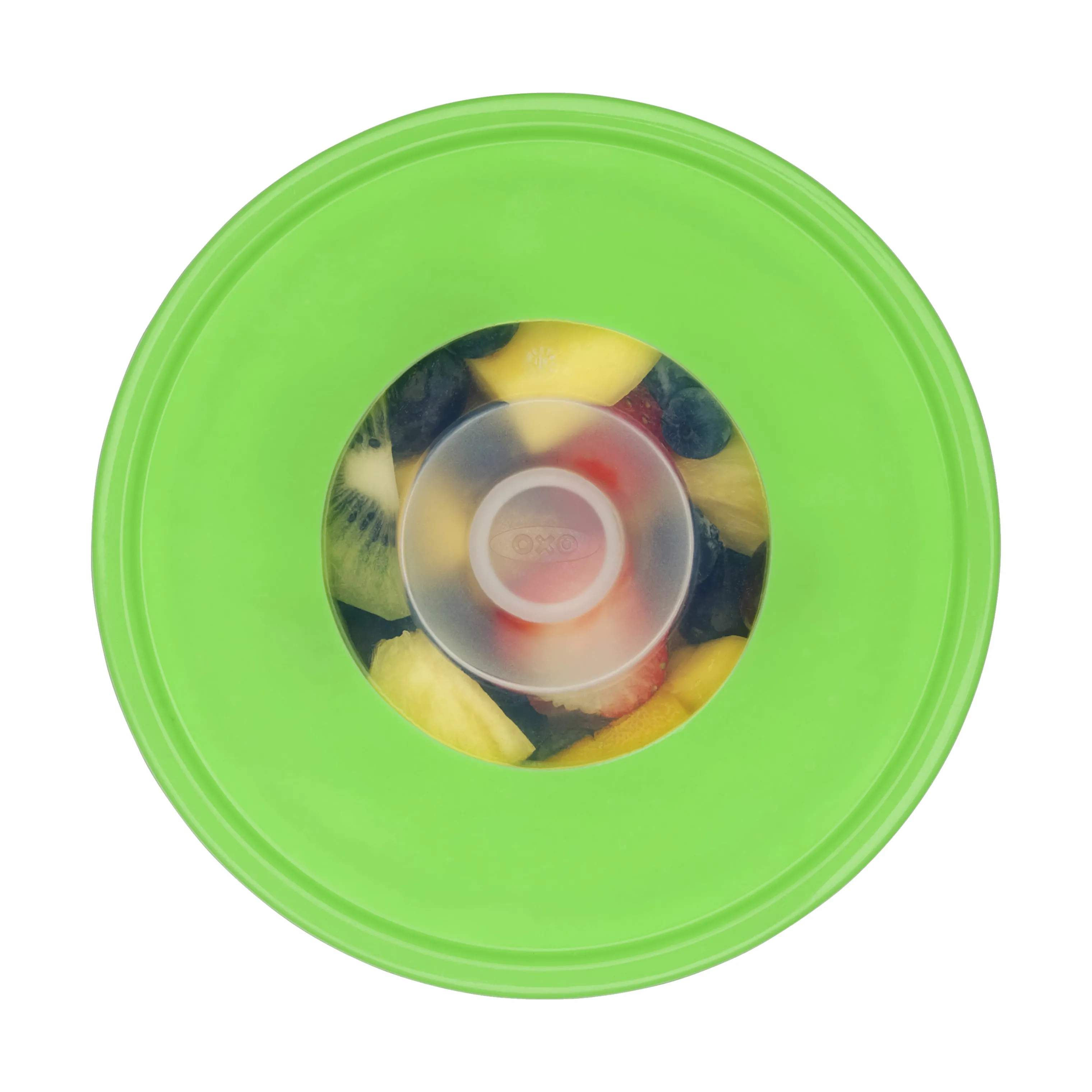 OXO Låg og covers Good Grips Silikonelåg i grøn;hvid;klar, 15 cm, 4