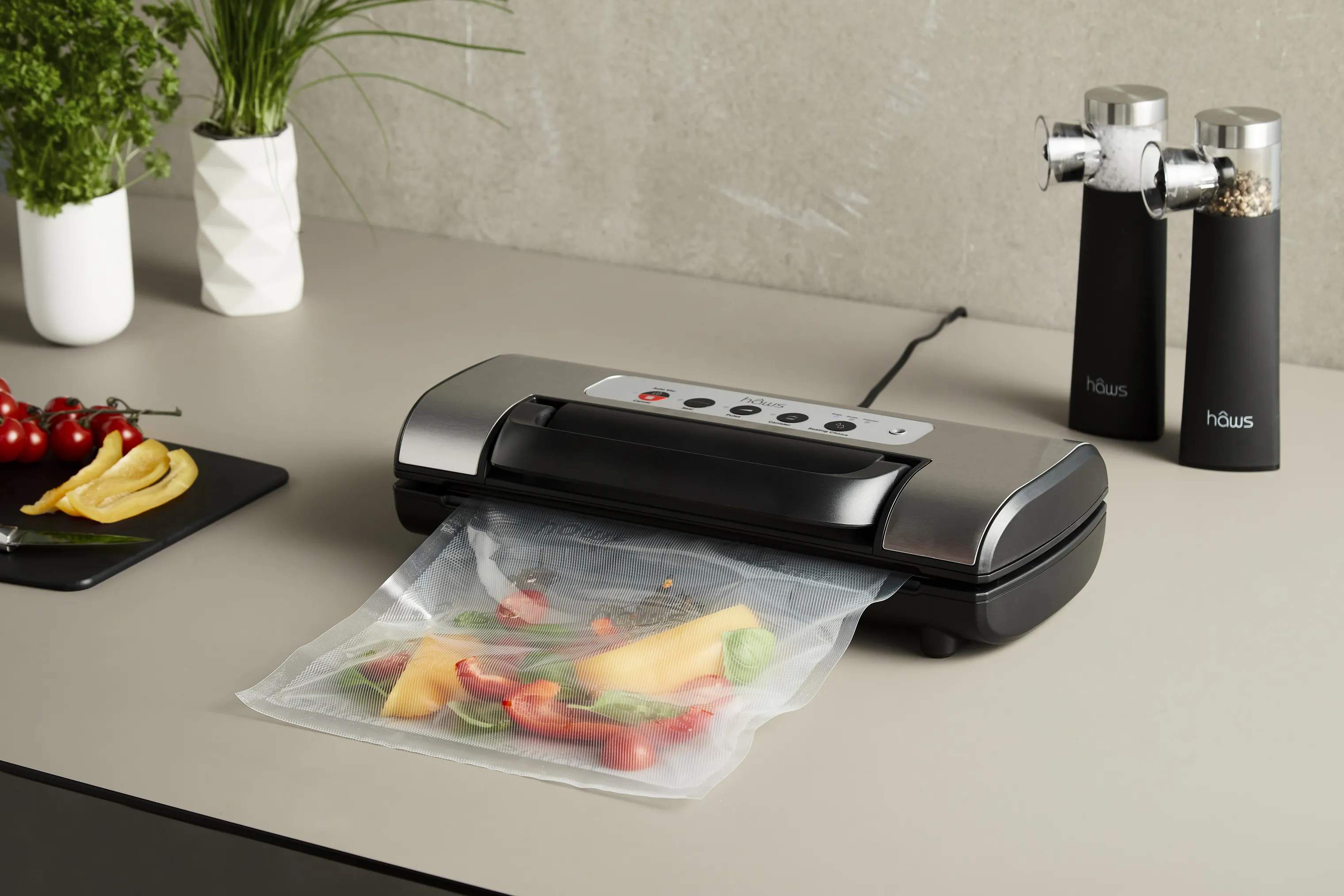 Hâws Vakuumpakkere Vakuumpakker 30-VP3206DF i Sort, 3