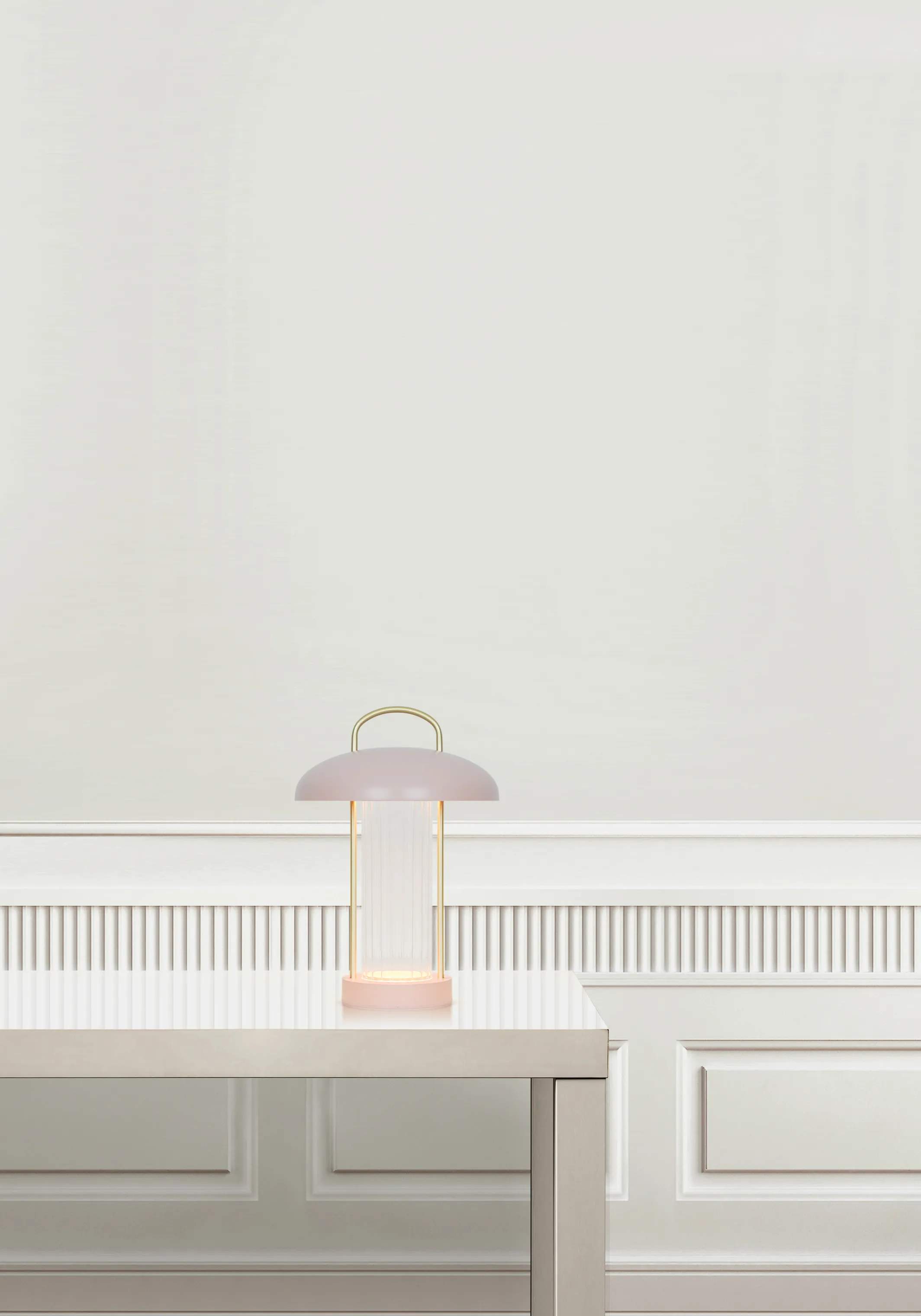 Nordlux Bordlamper Mirano LED Bordlampe i Støvet rosa / Guld, 3