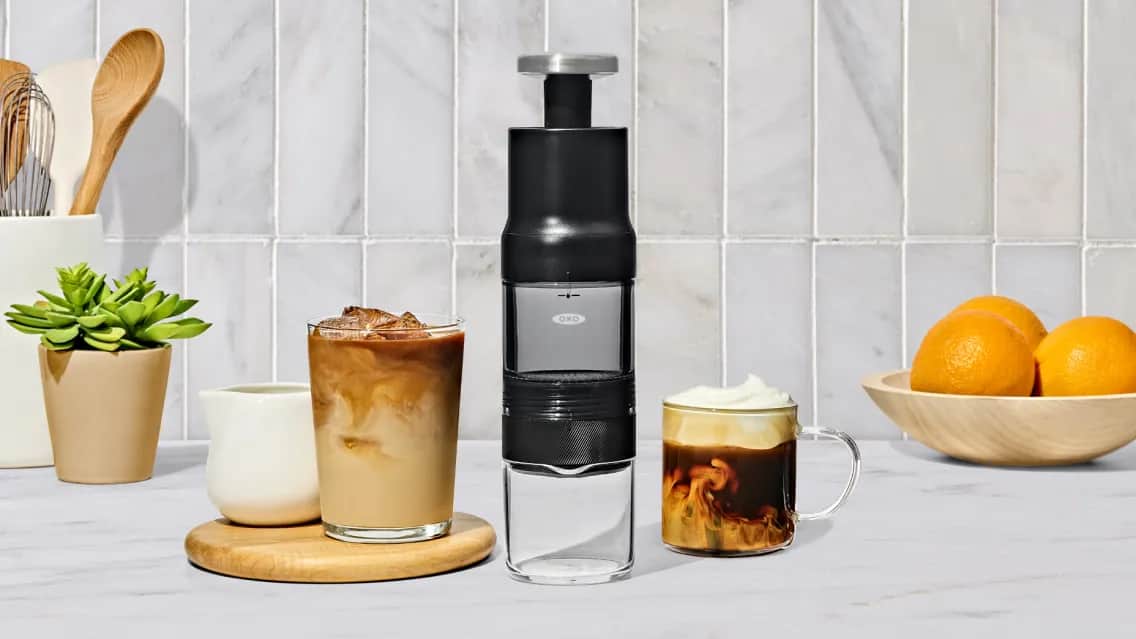 OXO Stempelkander Brew Espressobrygger i Sort, 2