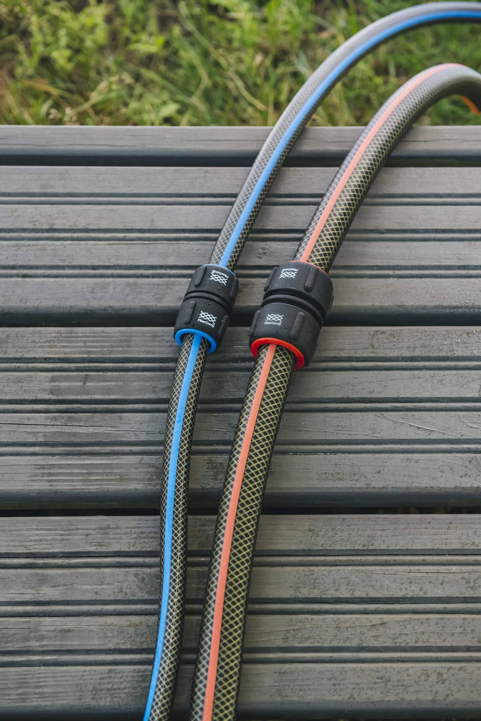 Fiskars Haveslanger FiberComp Samleled i Sort, 2