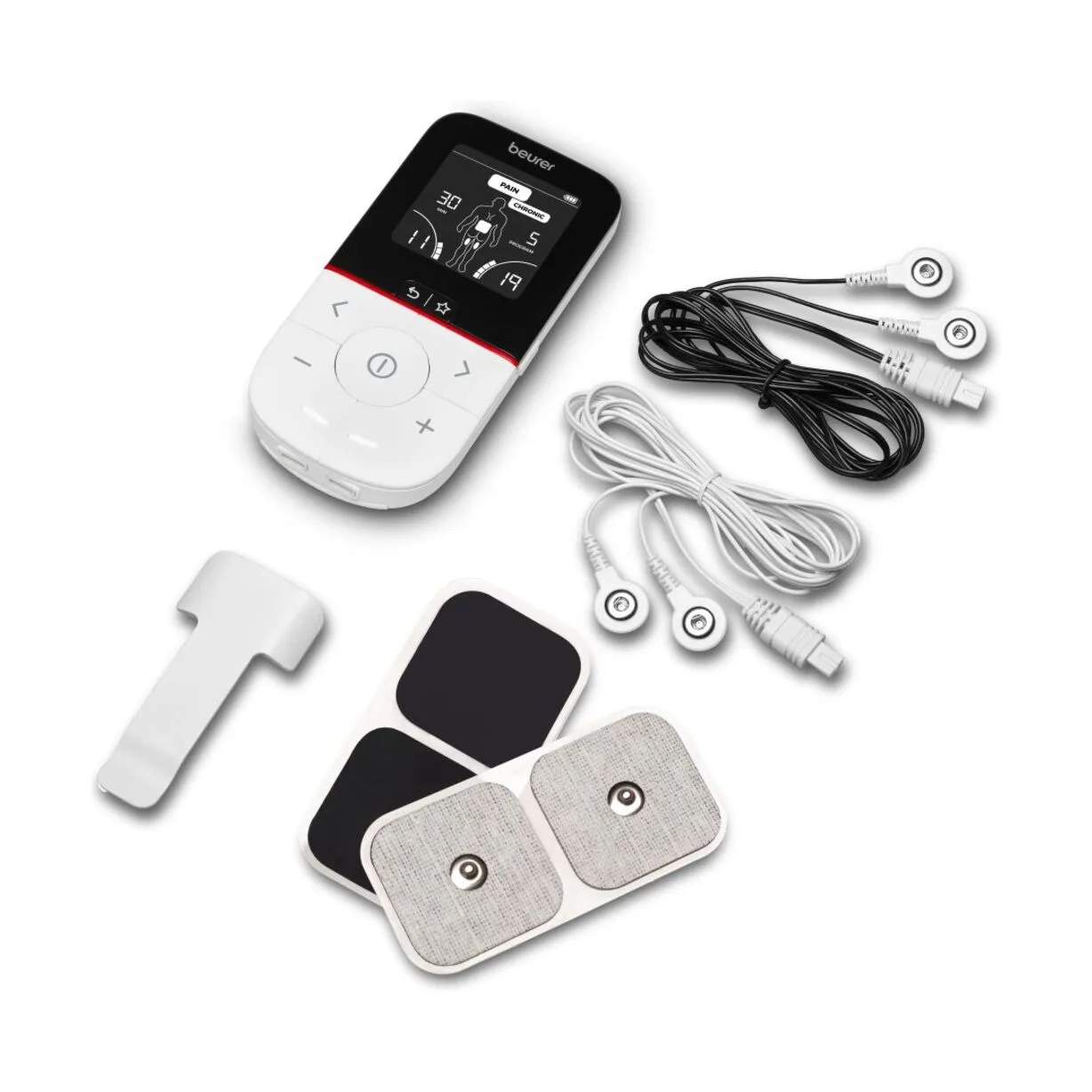Beurer Massageapparater EM56 Tens/EMS Massageapperat i Hvid, 1