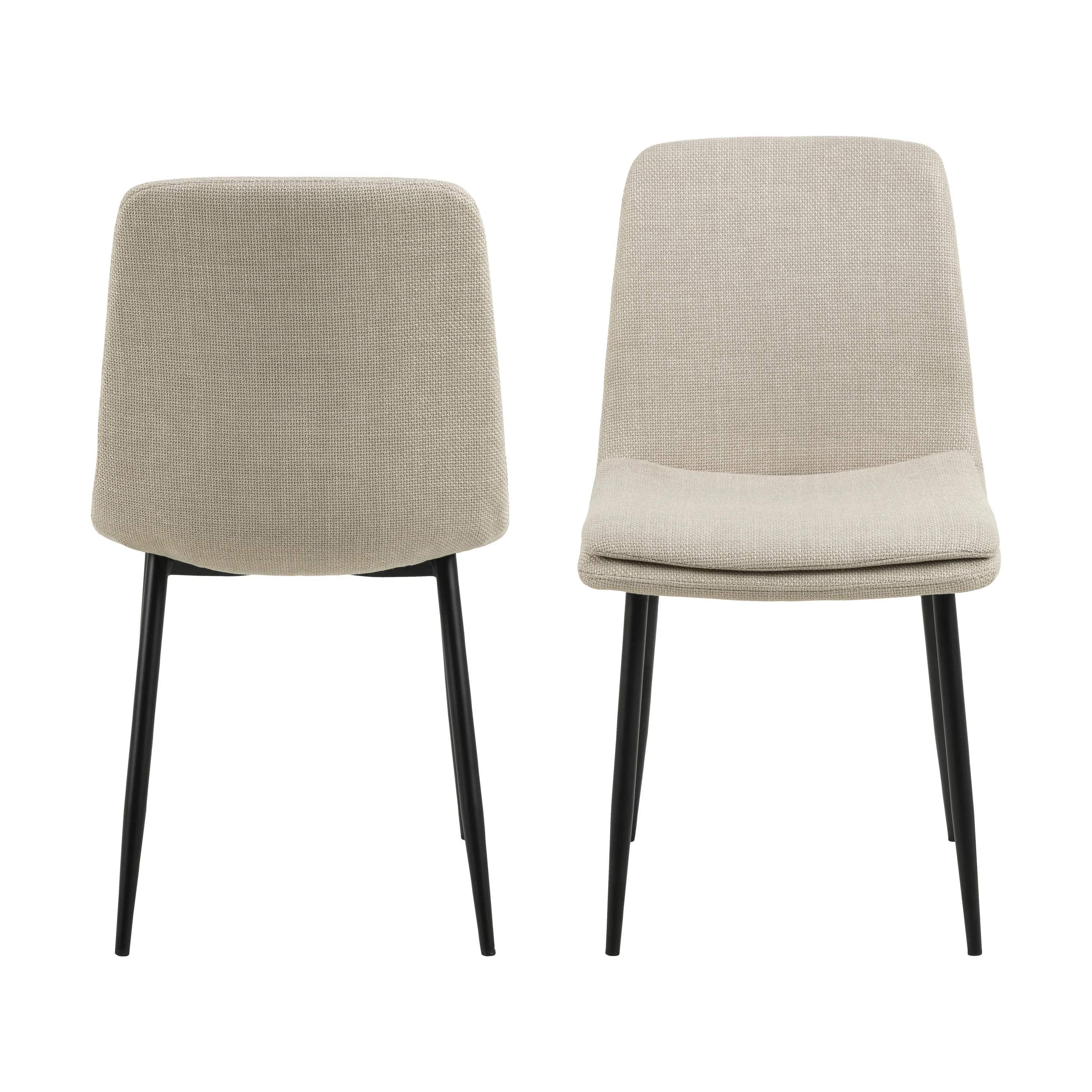 CASA Living Spisebordsstole Becca Spisebordsstol - 4 stk. i Beige, 4 stk., 4