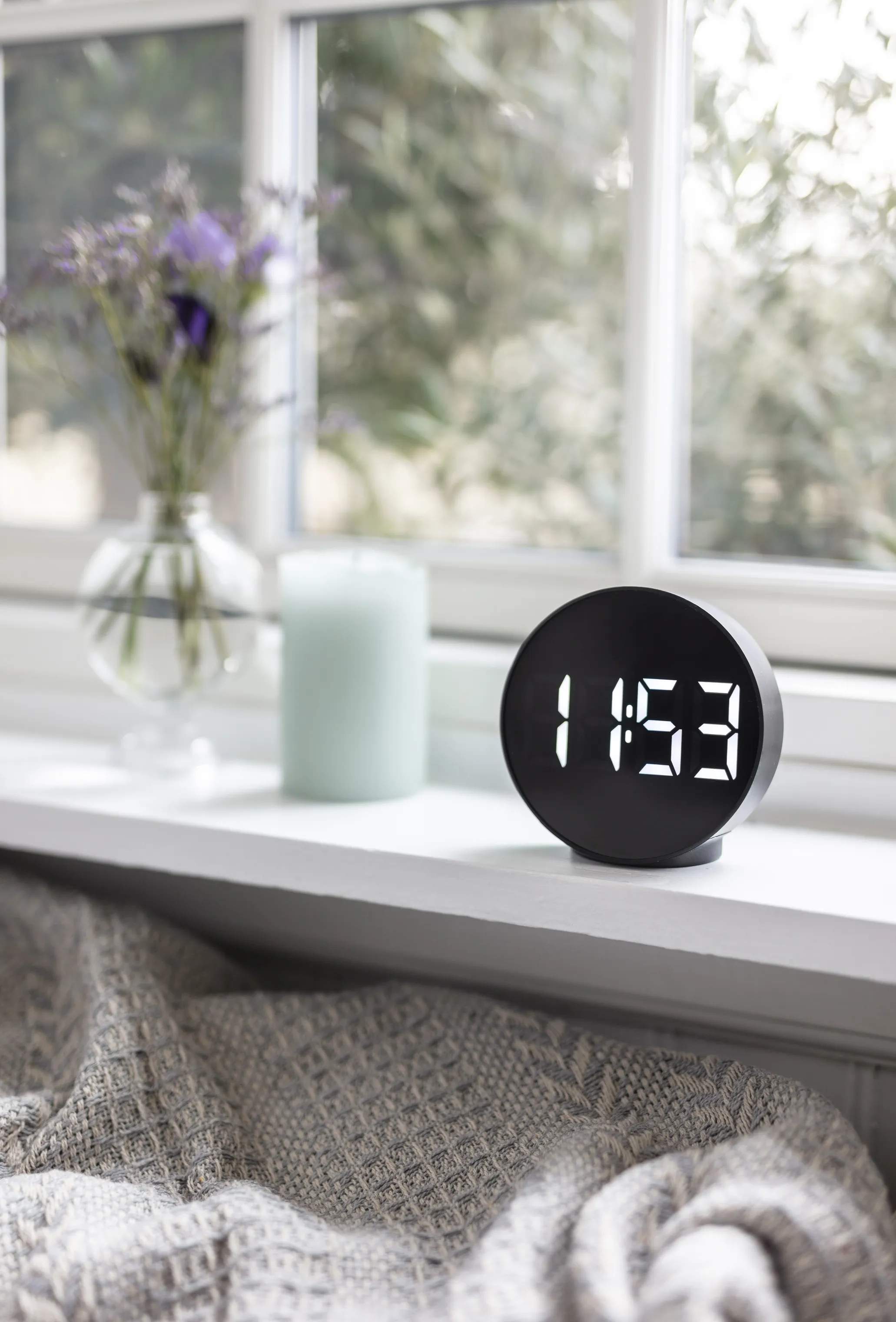 CASA Living Vækkeure Digitalt Vækkeur i sort, 2