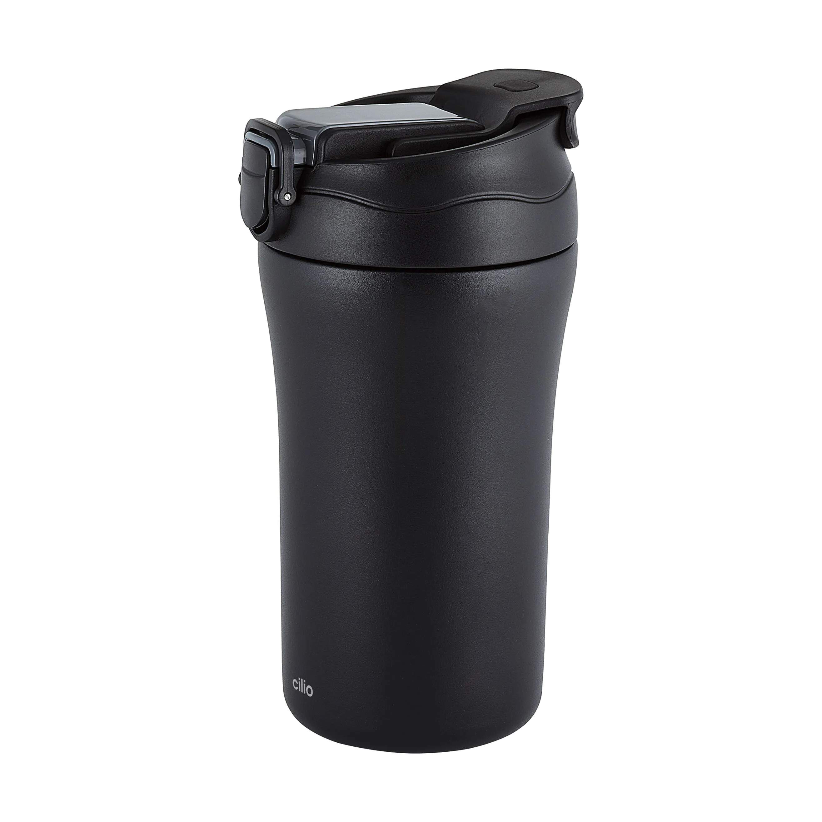 Cilio To go kopper Doppio Termokrus i Nero, 1