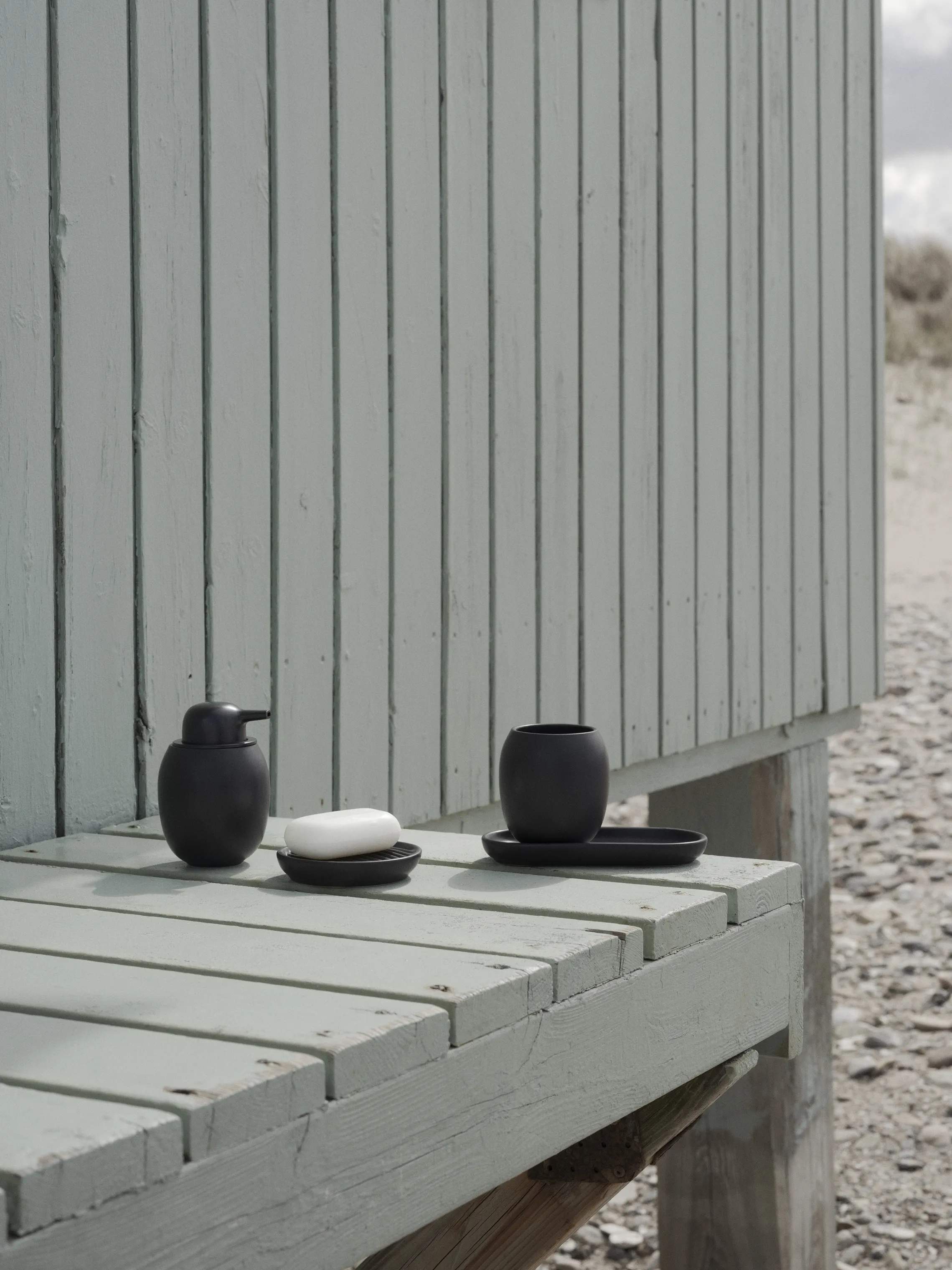 Stelton Tandbørsteholdere Fjord Tandbørstekrus i black, 2