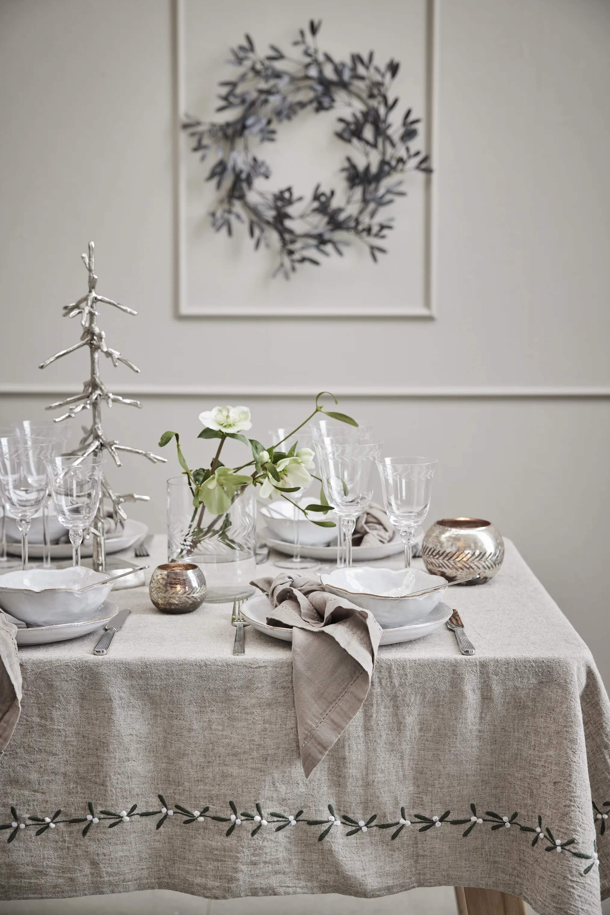 Lene Bjerre Duge Missine Juledug i B140 x L220 cm, 3