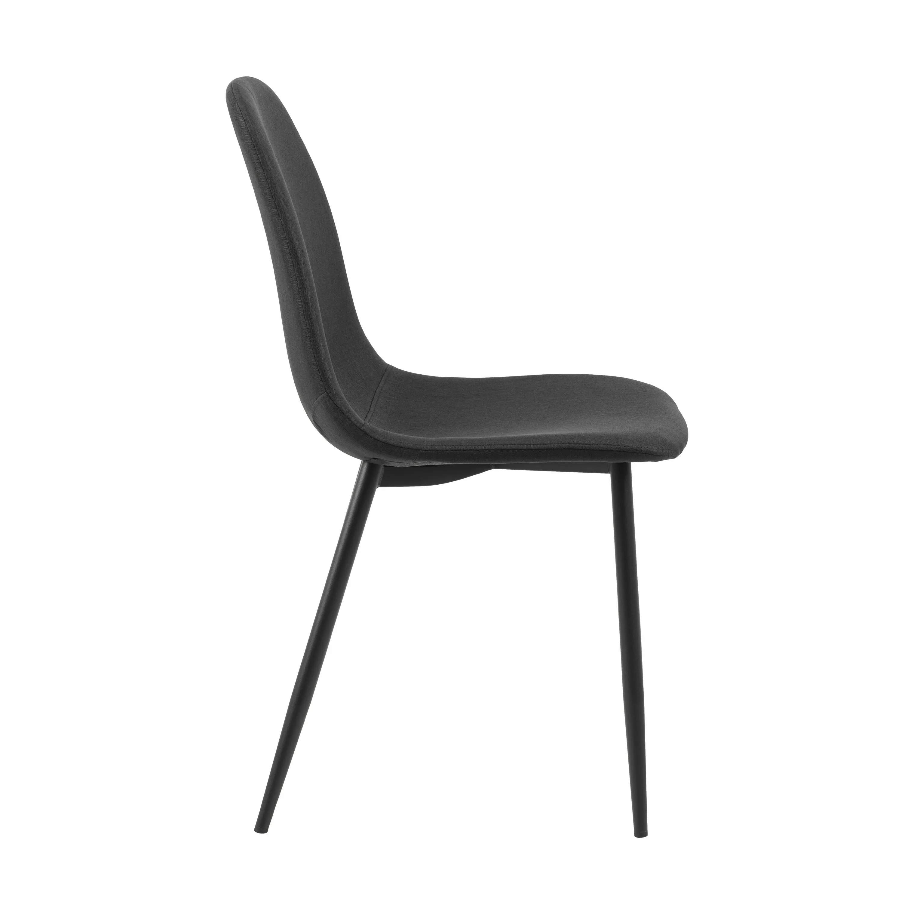 CASA Living Spisebordsstole Celia Spisebordsstol - 4 stk. i sort, 4