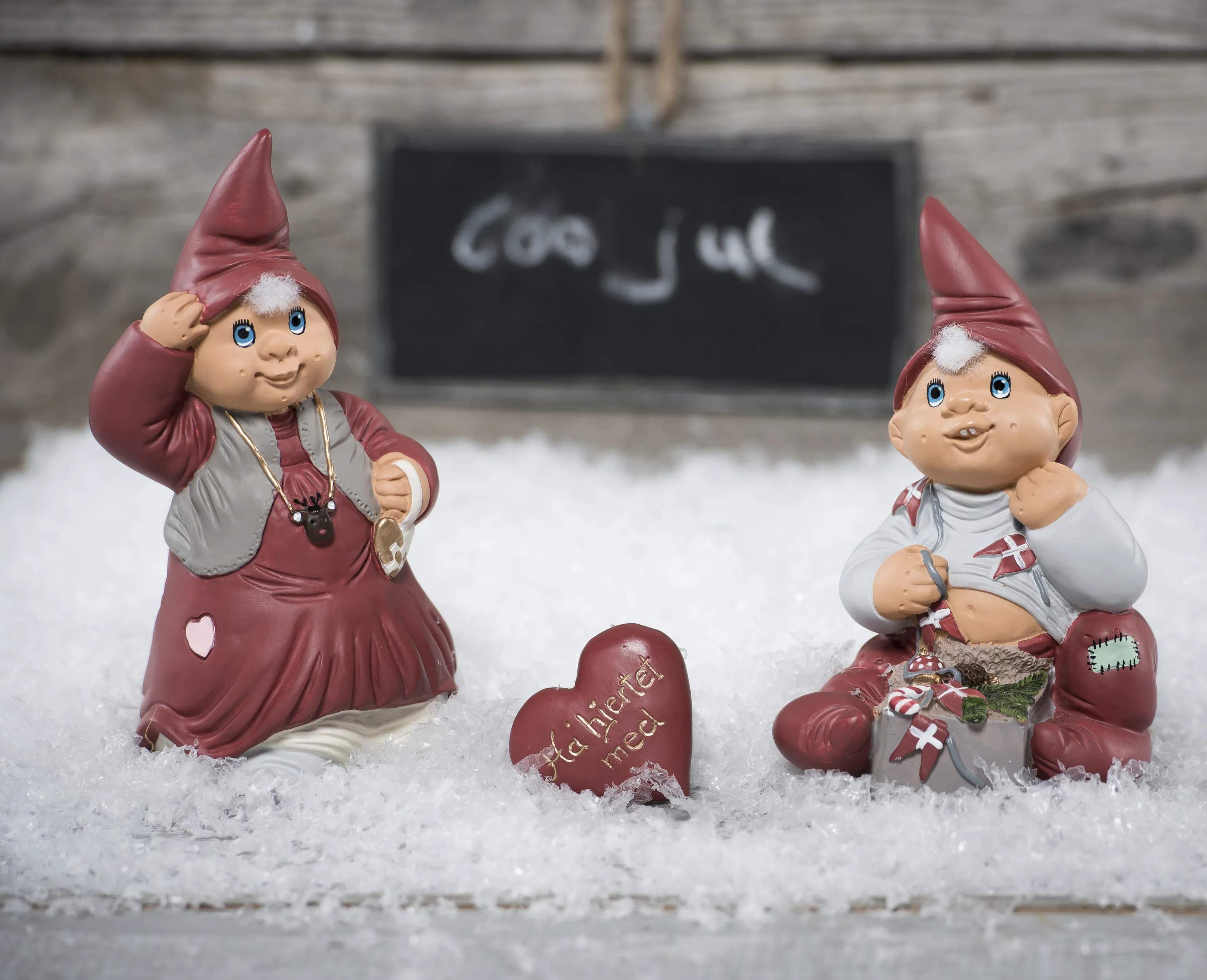 Klarborg Nisser Årsnissepar 2016 - Olivia & Bastian i 13 cm, 3