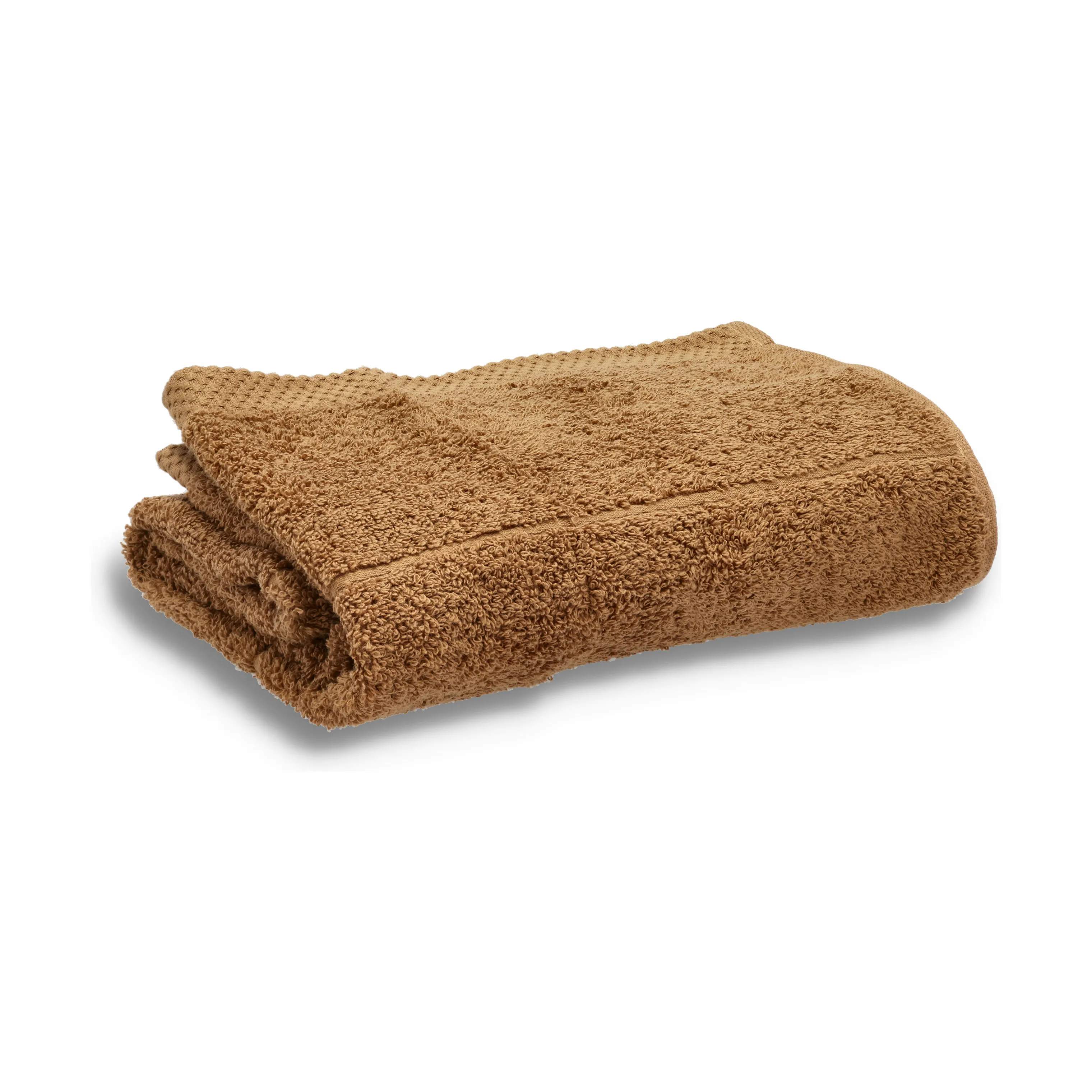 Södahl Håndklæder Line Håndklæde i Toffee Brown, B50 x L100 cm, 1