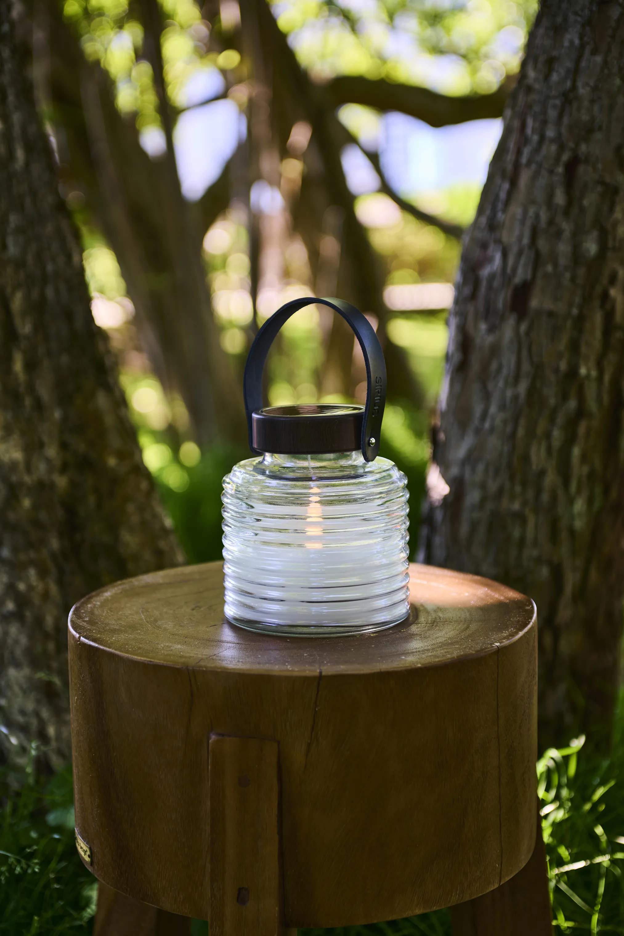 Sirius LED-lys Aston Solar LED Krukke i Sort/brun, 16,3 cm, 4