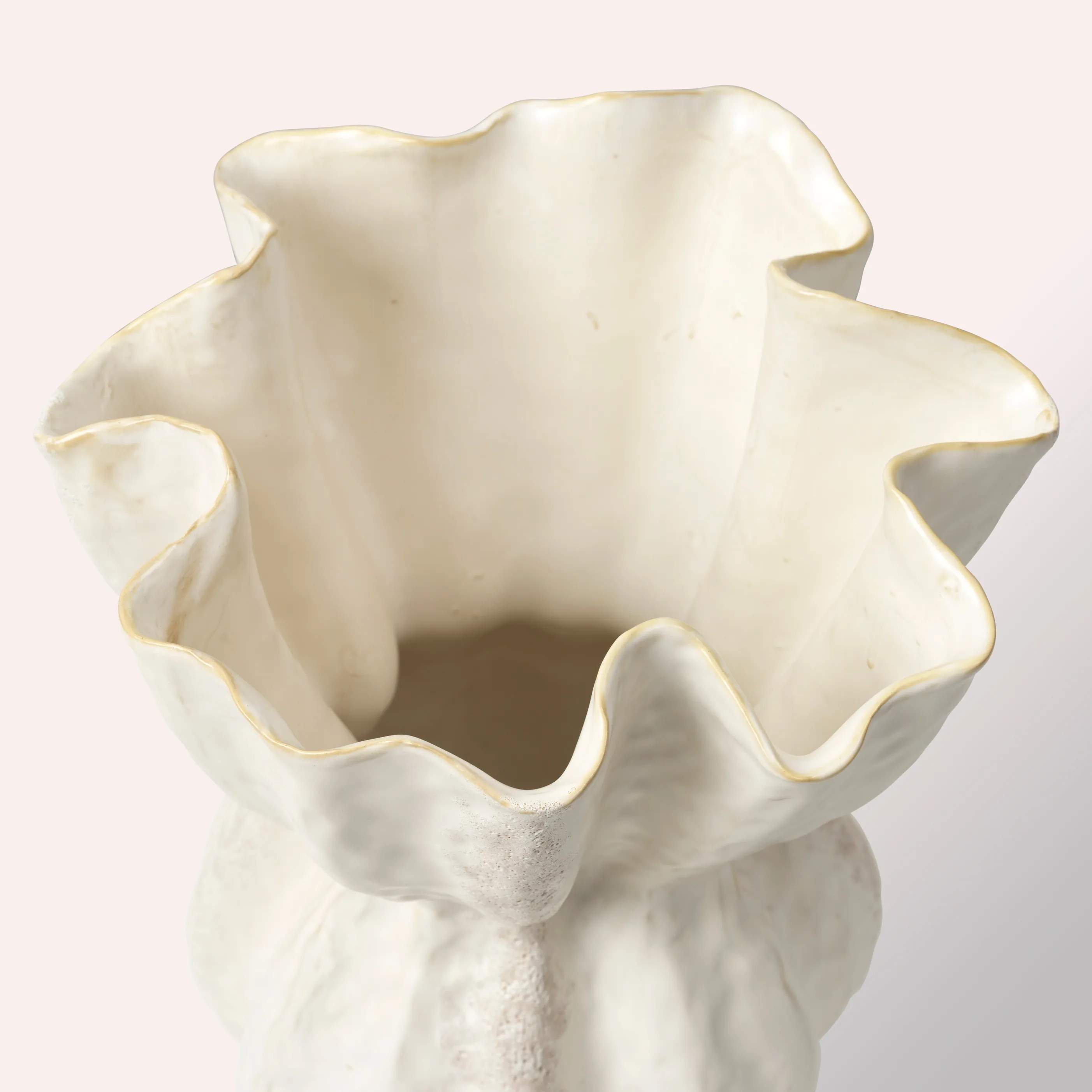 Broste Copenhagen Vaser Cori Vase i Hvid, 36 cm, 3