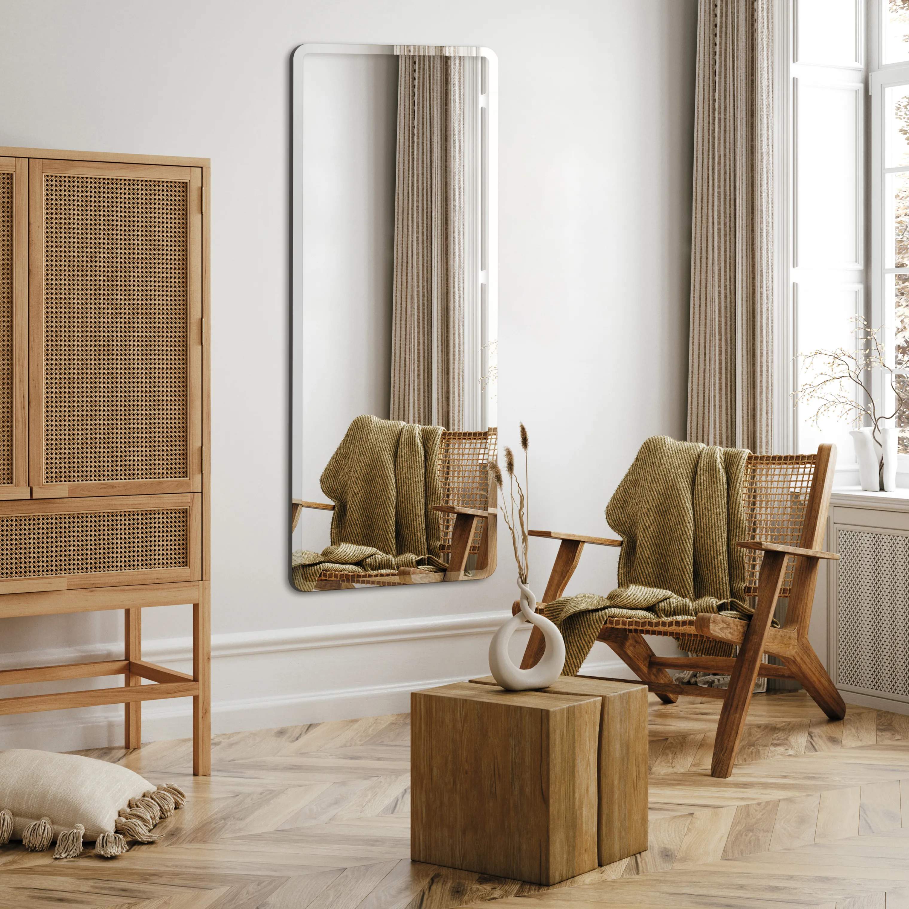Incado Spejle Sleek Spejl i H130 x B50 cm, 3