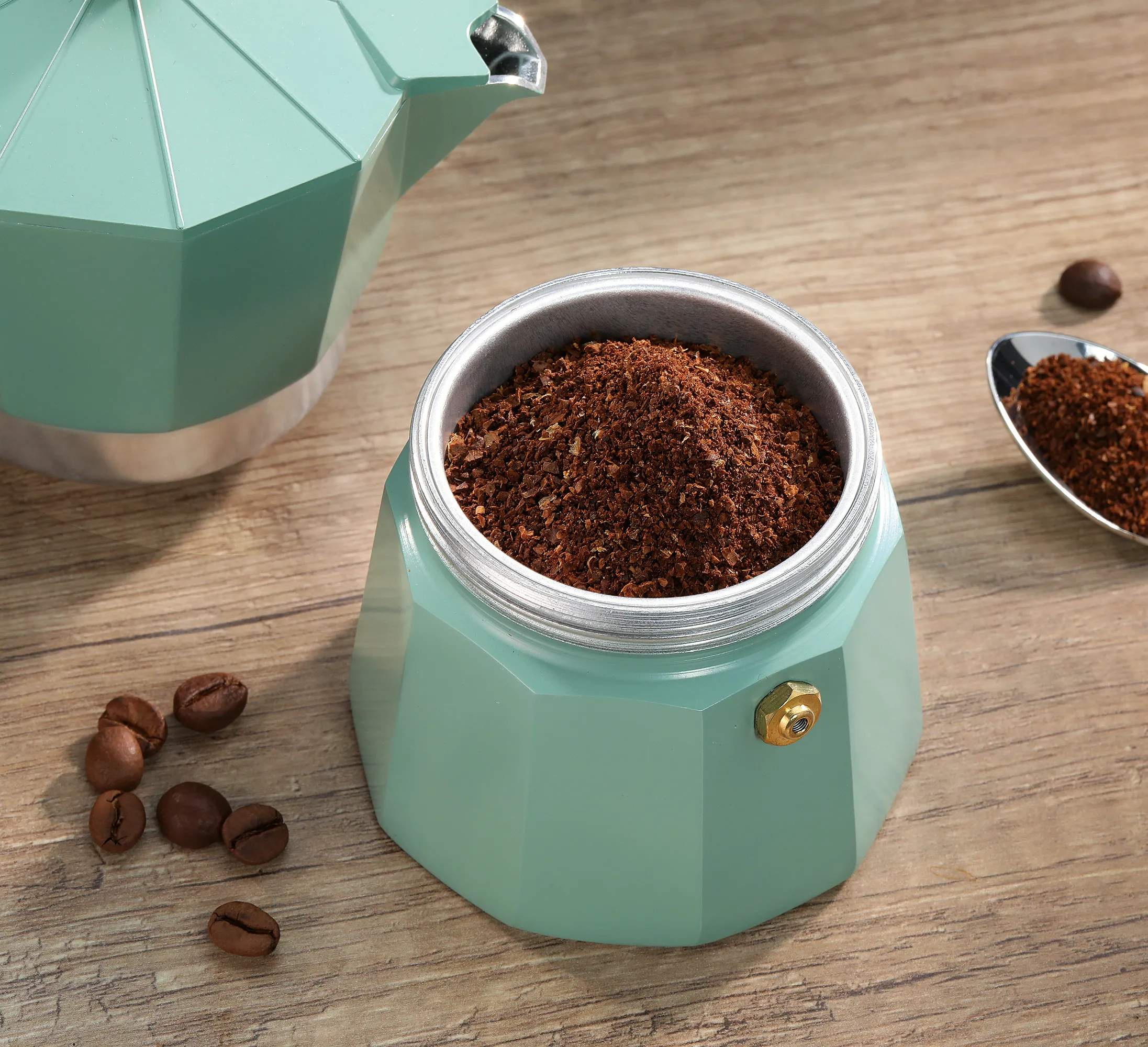 Cilio Espressokander Legno Espressokande i Menta, 3