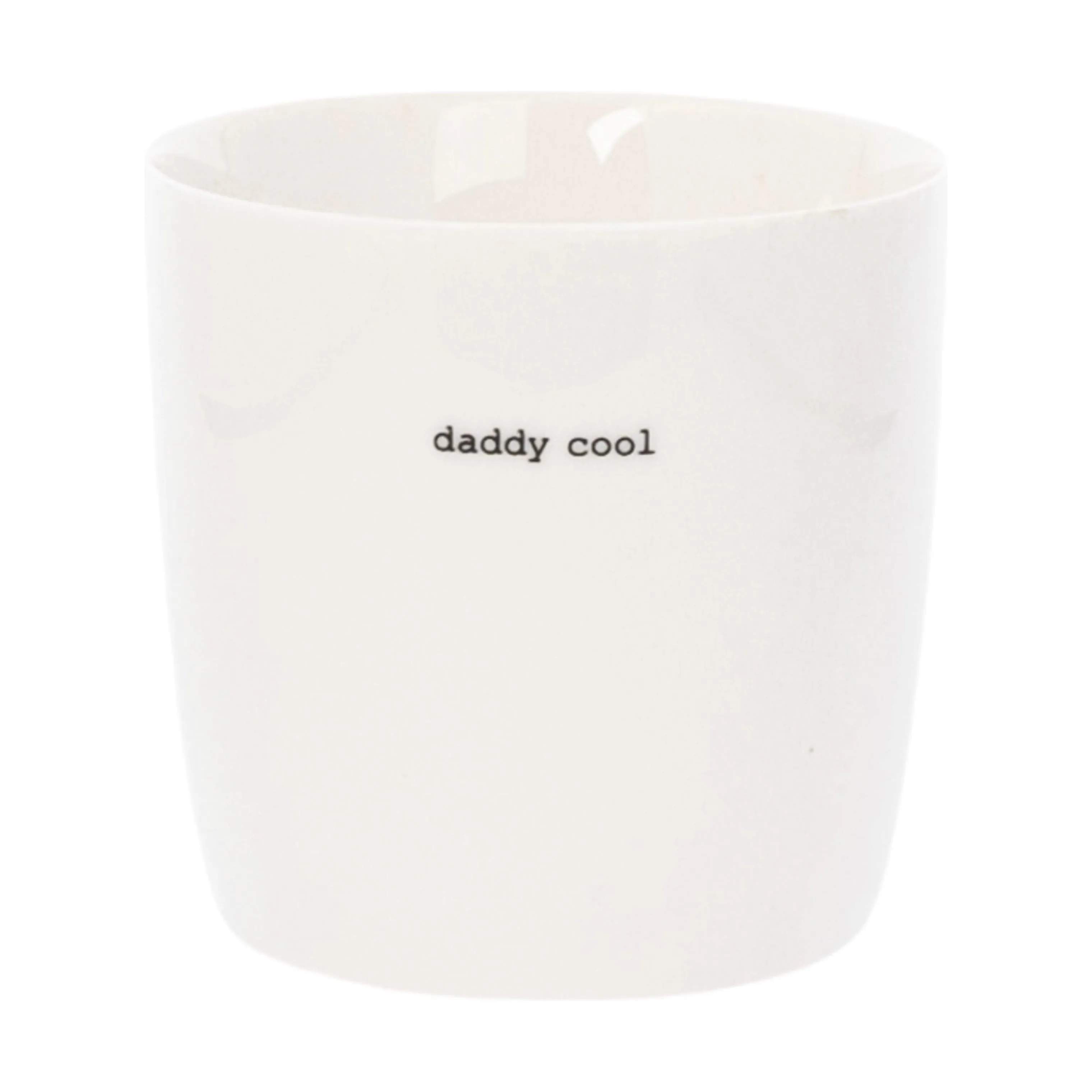 Krus - Daddy Cool, hvid, large