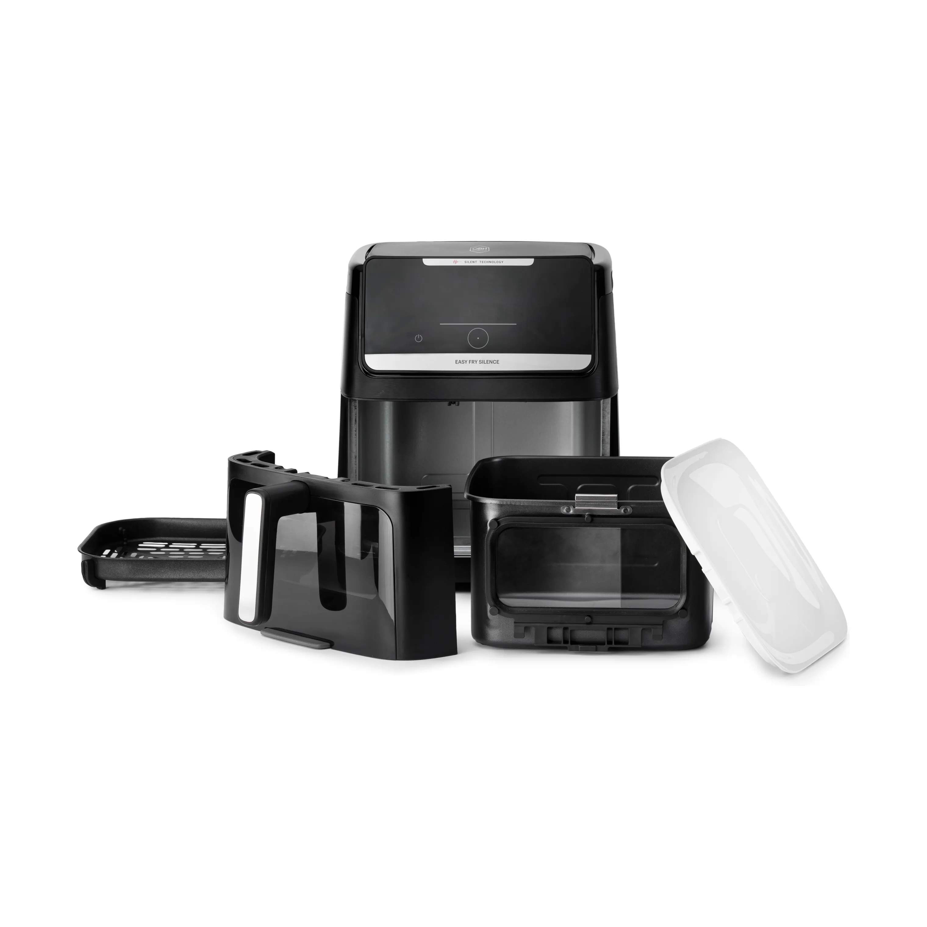 OBH Nordica Airfryers Easy Fry Silence Vision Aifryer i sort, 4