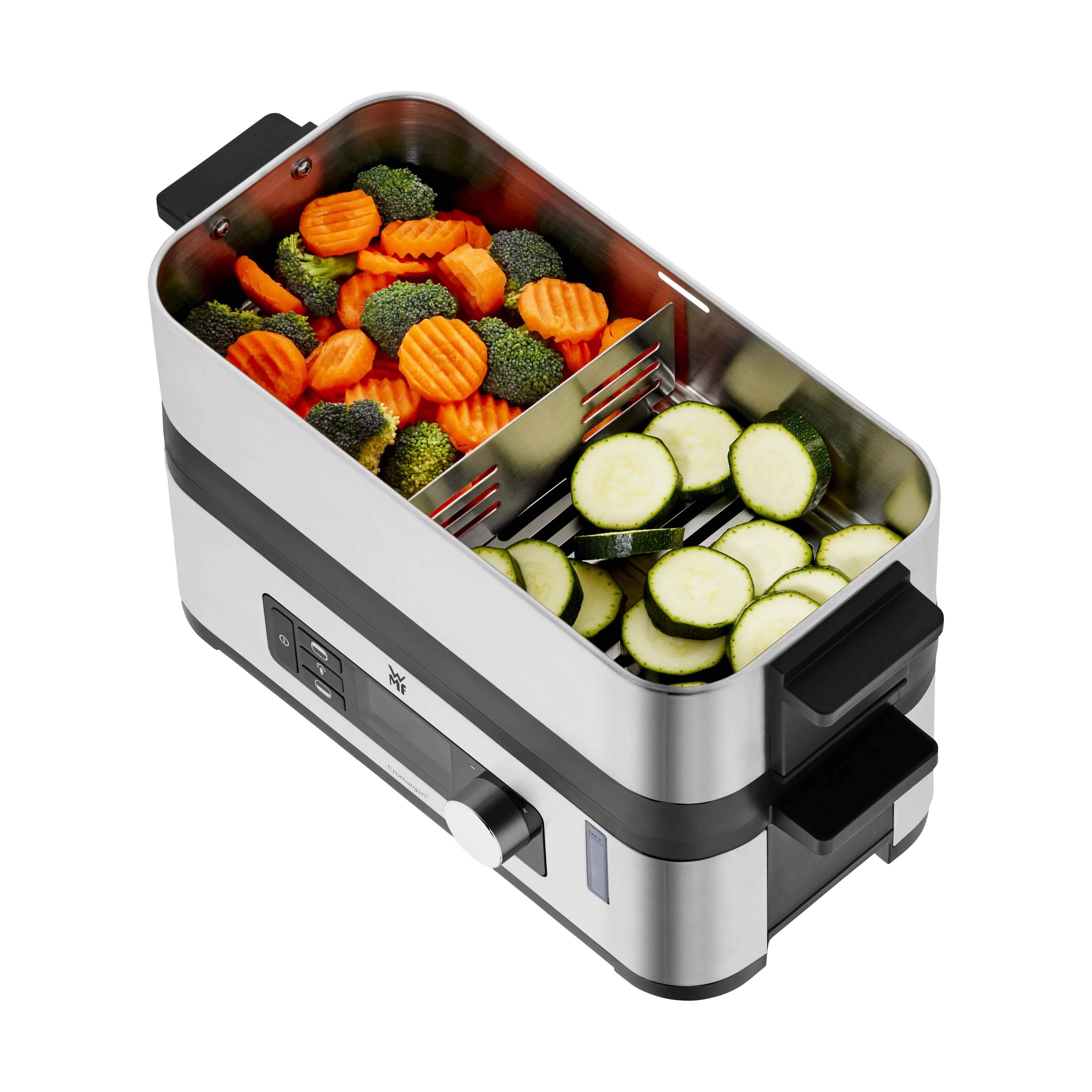 WMF Dehydratorer KitchenMinis Dampkoger i Sølvfarvet / Sort, 3