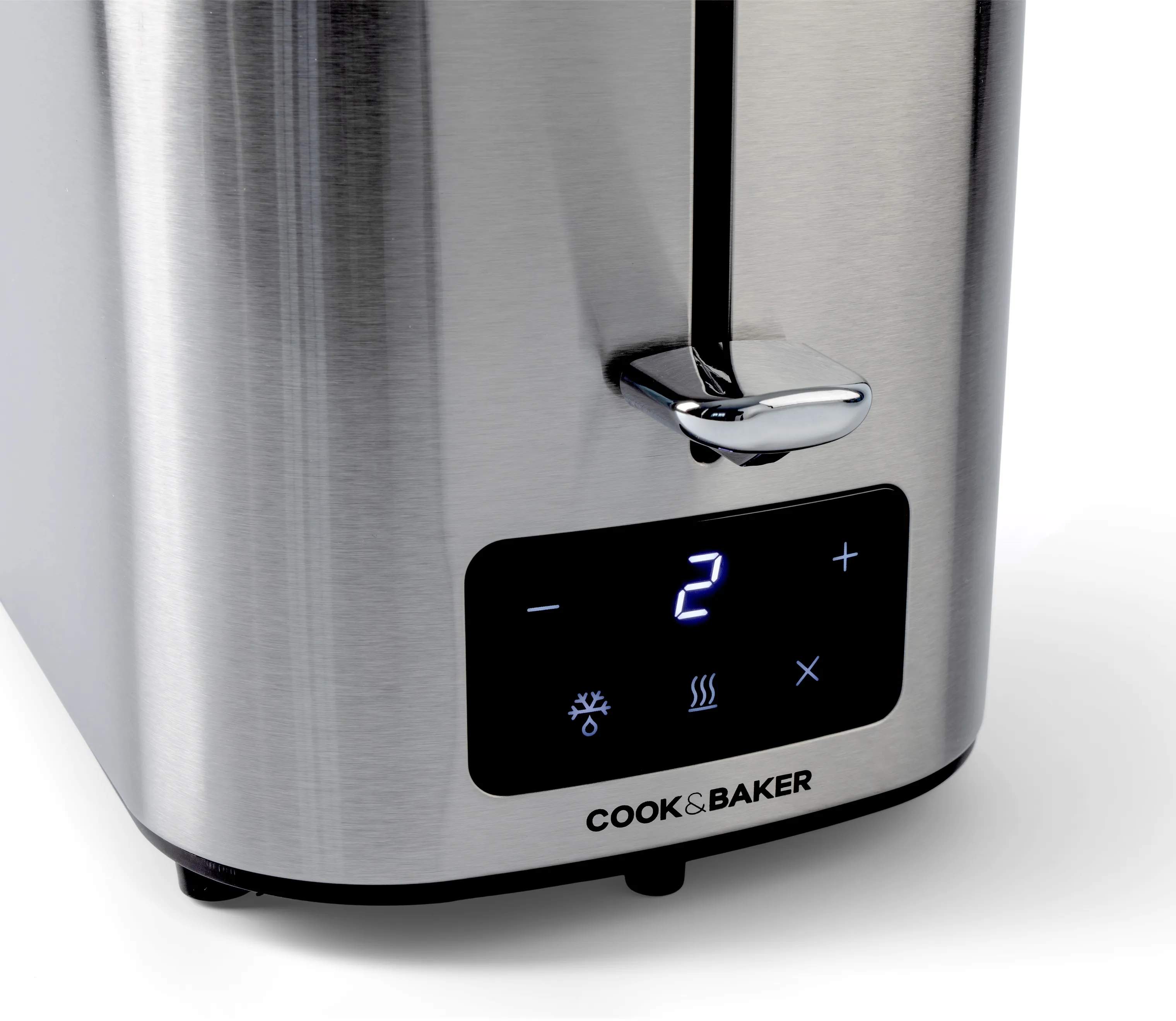 Cook & Baker Brødristere Brødrister i stål, 2