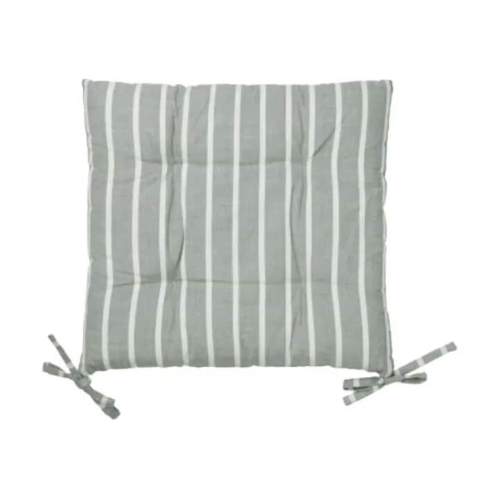 Broste Copenhagen Sædehynder Marta Hynde i Agave Green/Light Beige, 4