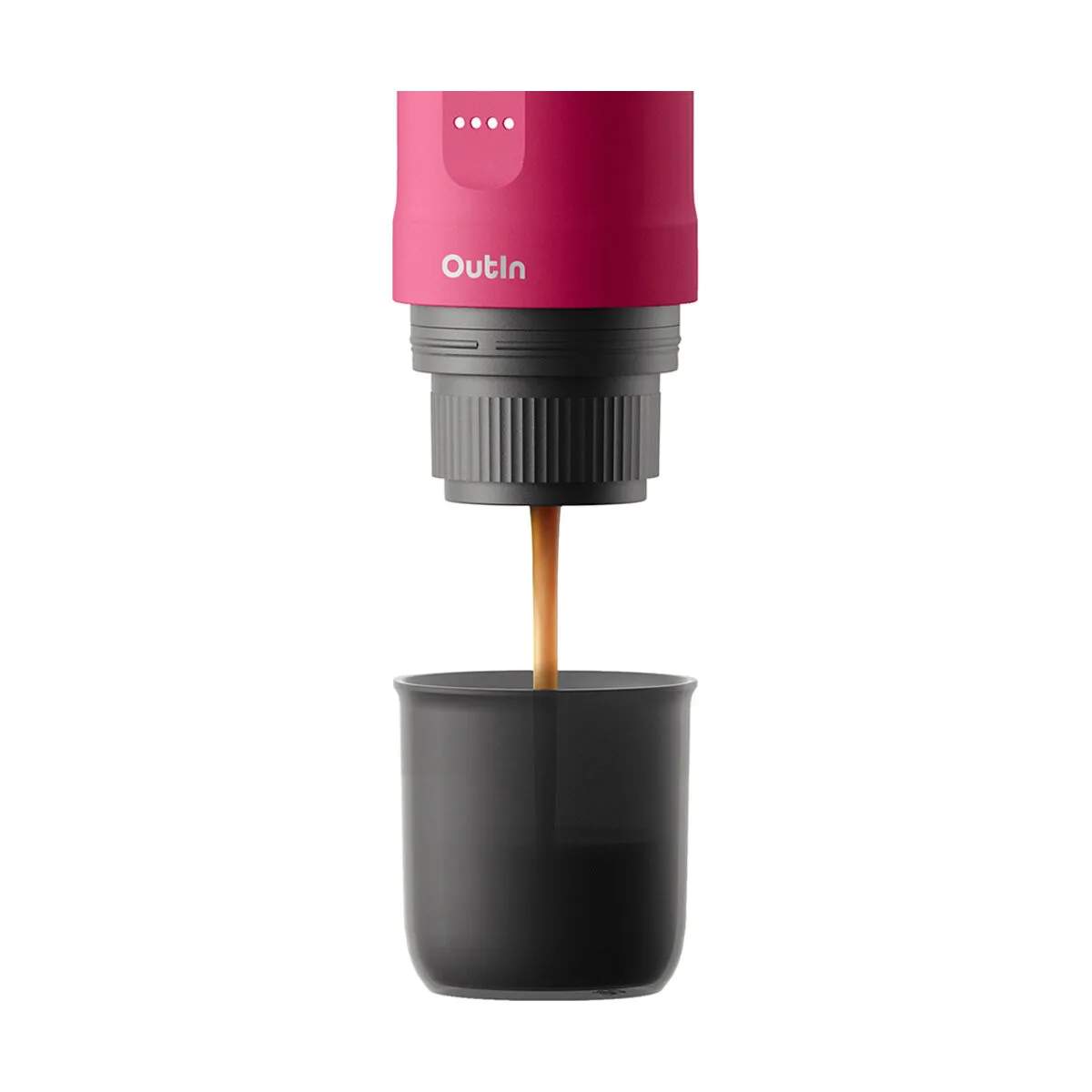 Outin Espressomaskiner Nano Espressomaskine i Red, 7