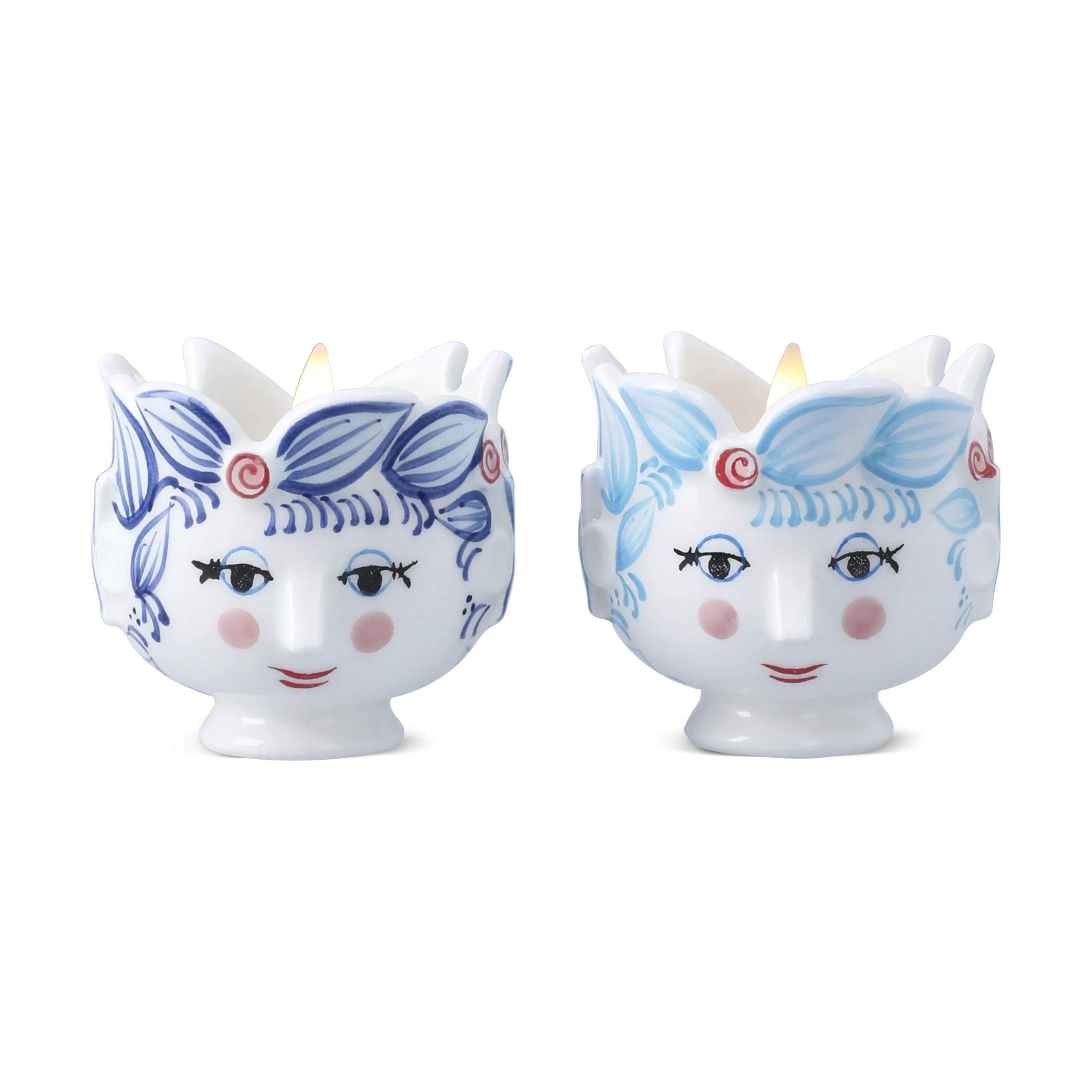 Bjørn Wiinblad Fyrfadsstage Titania Fyrfadsstage - 2 stk. i Blå, 1