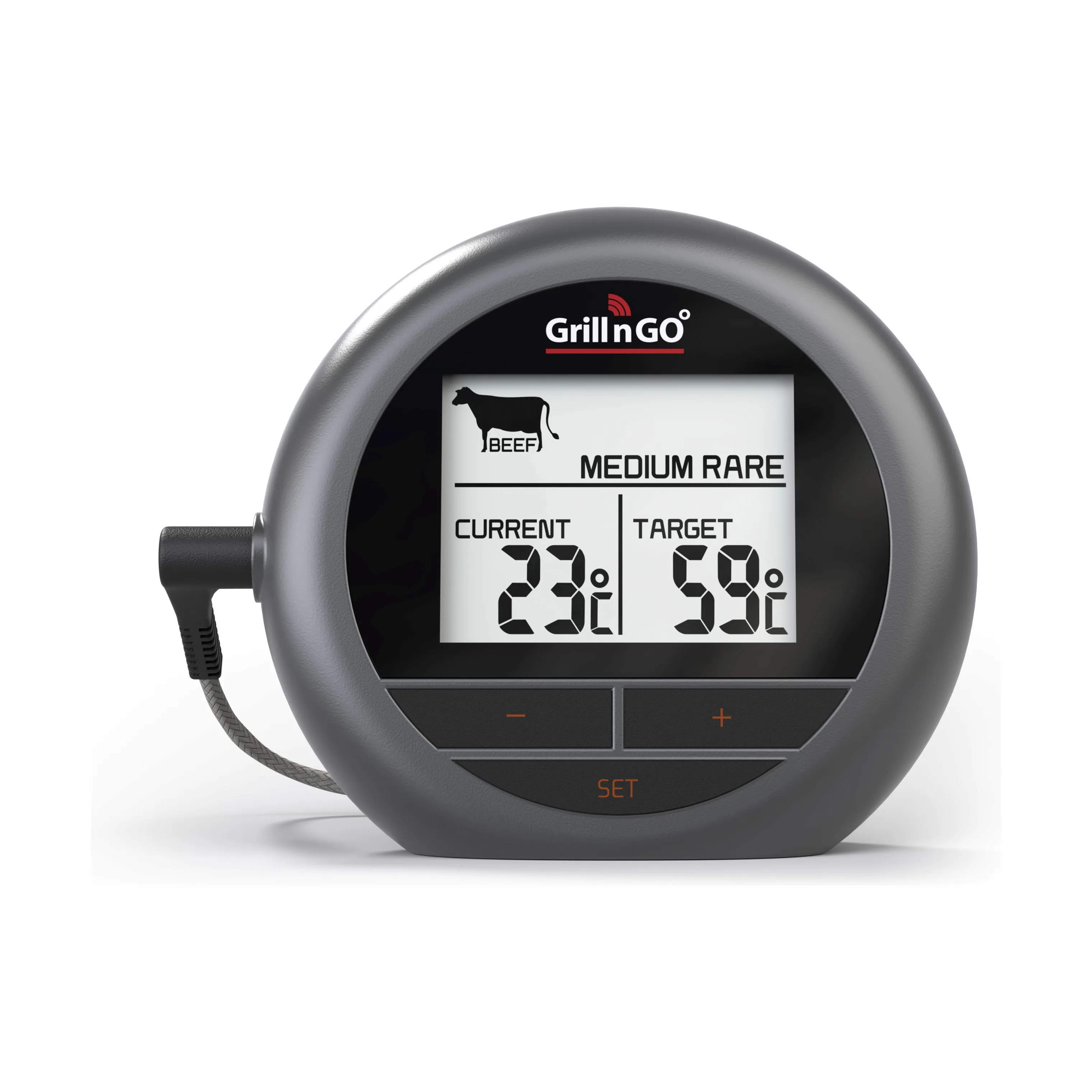 GRILL'N'GO Stegetermometre One 2.0 Stegetermometer i Grå, 2