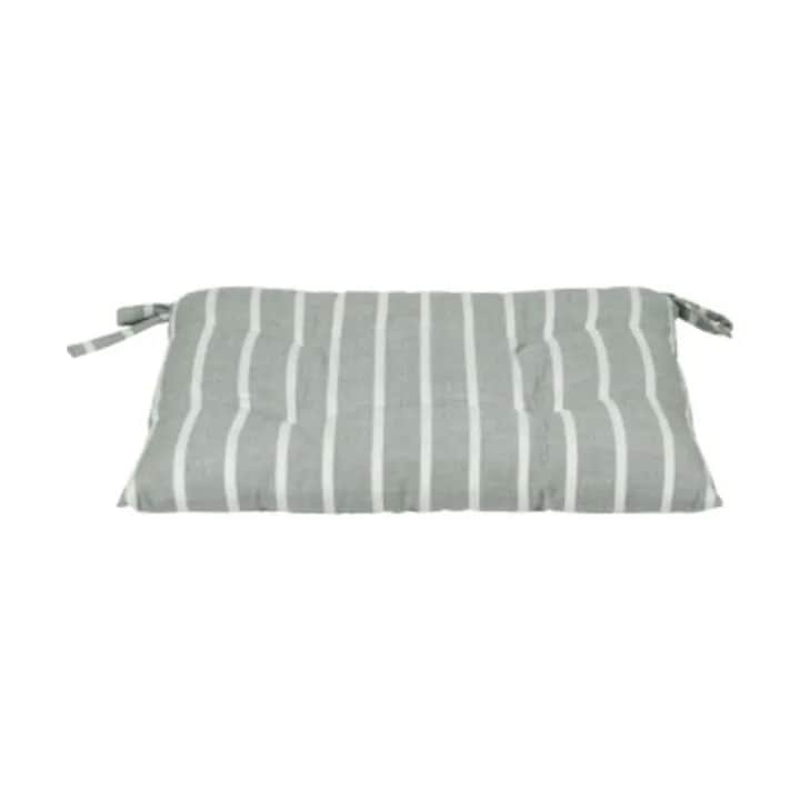 Broste Copenhagen Sædehynder Marta Hynde i Agave Green/Light Beige, 1