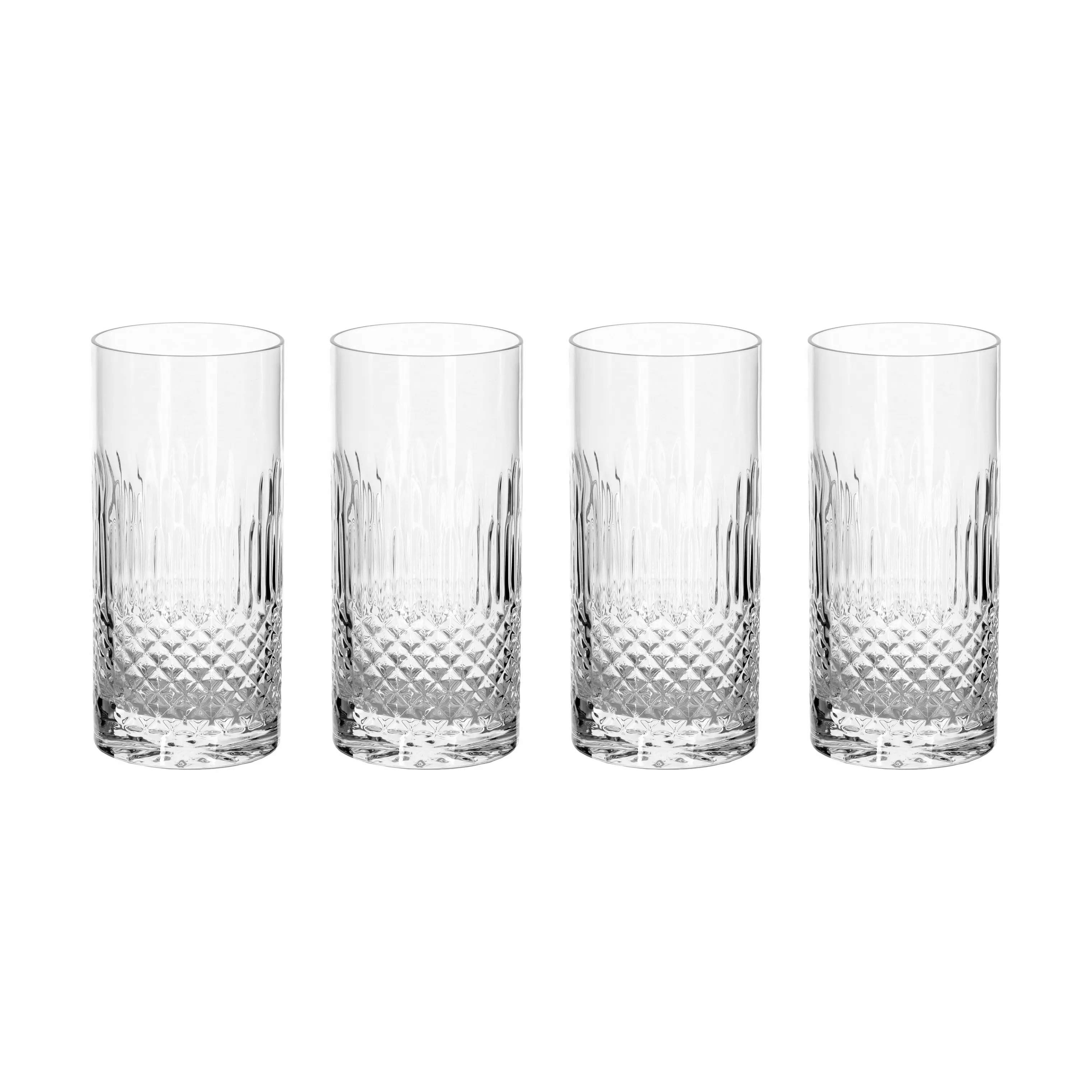 Luigi Bormioli ølglas Diamante Øl-/longdrinkglas - 4 stk.