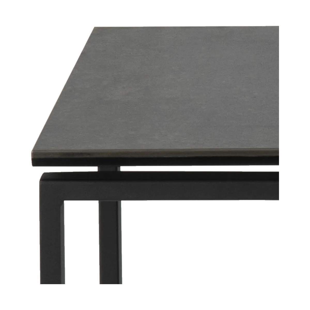 CASA Living Sofaborde Katrine Indskudsbord - 3 dele i Sort mat, 6