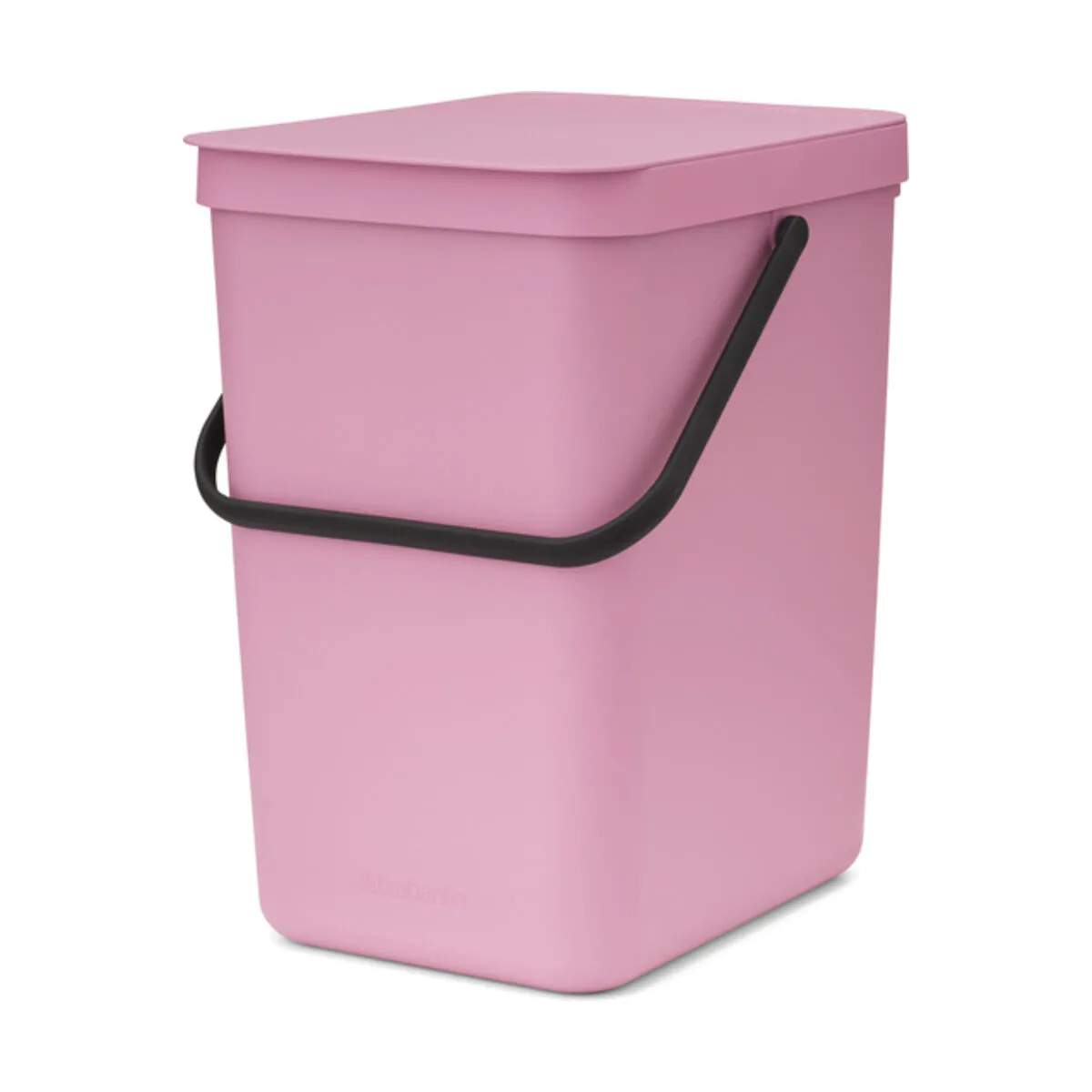 Brabantia Spande uden pedal Sort & Go Affaldsspand i Lilac Pink, 25 L, 1
