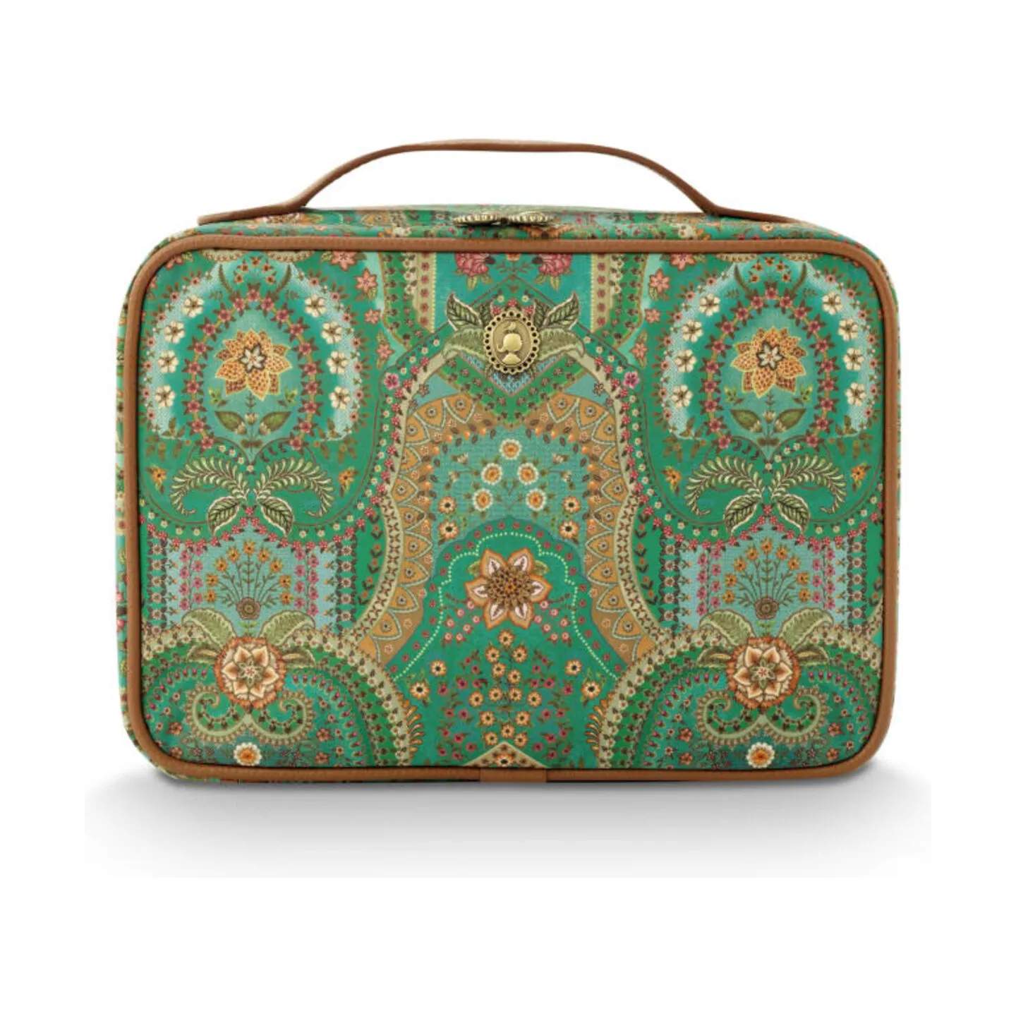 Casey Beauty Case, green, large