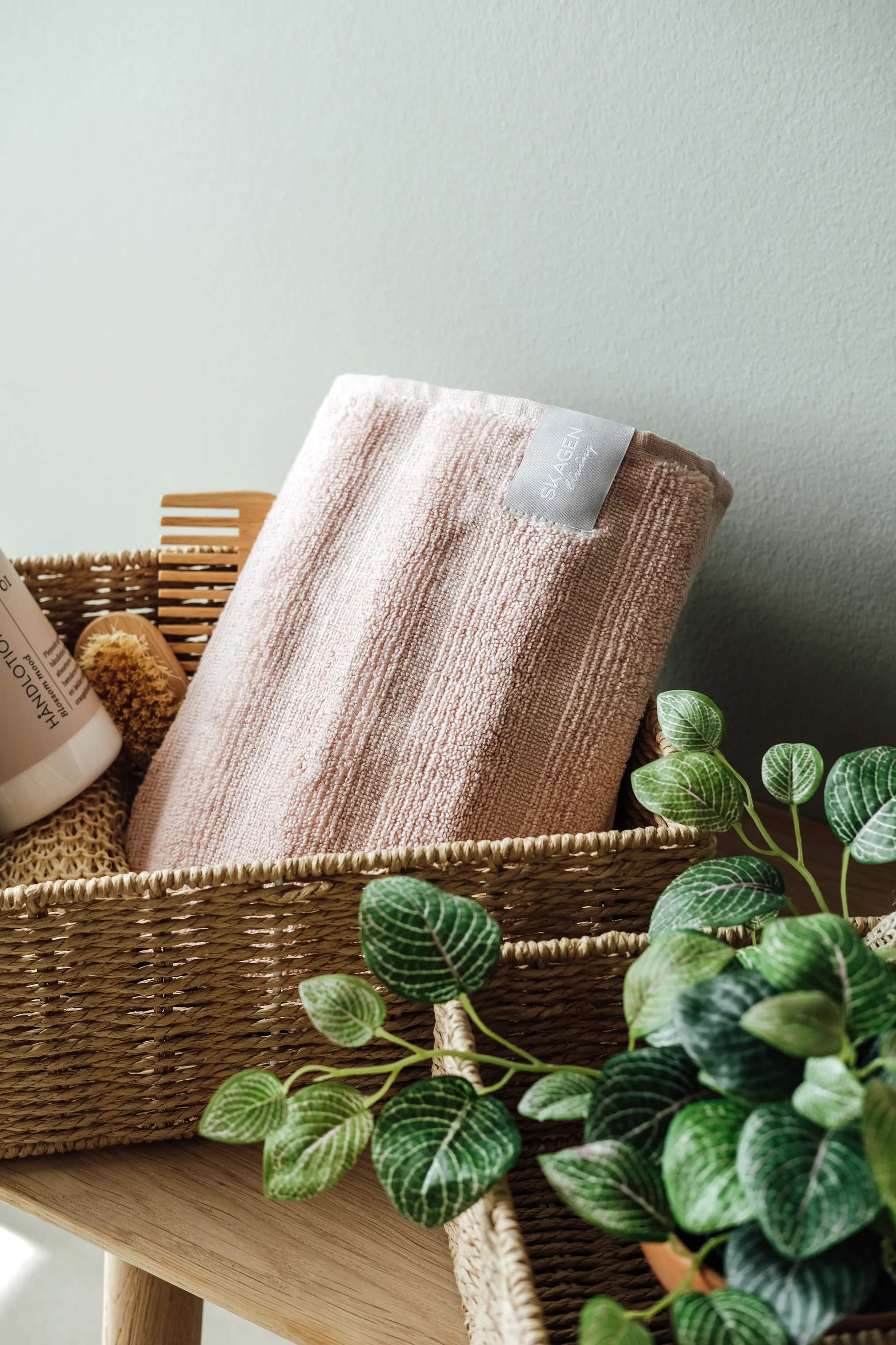SKAGEN living Håndklæder Håndklæde i Rosa, B50 x L100 cm, 2