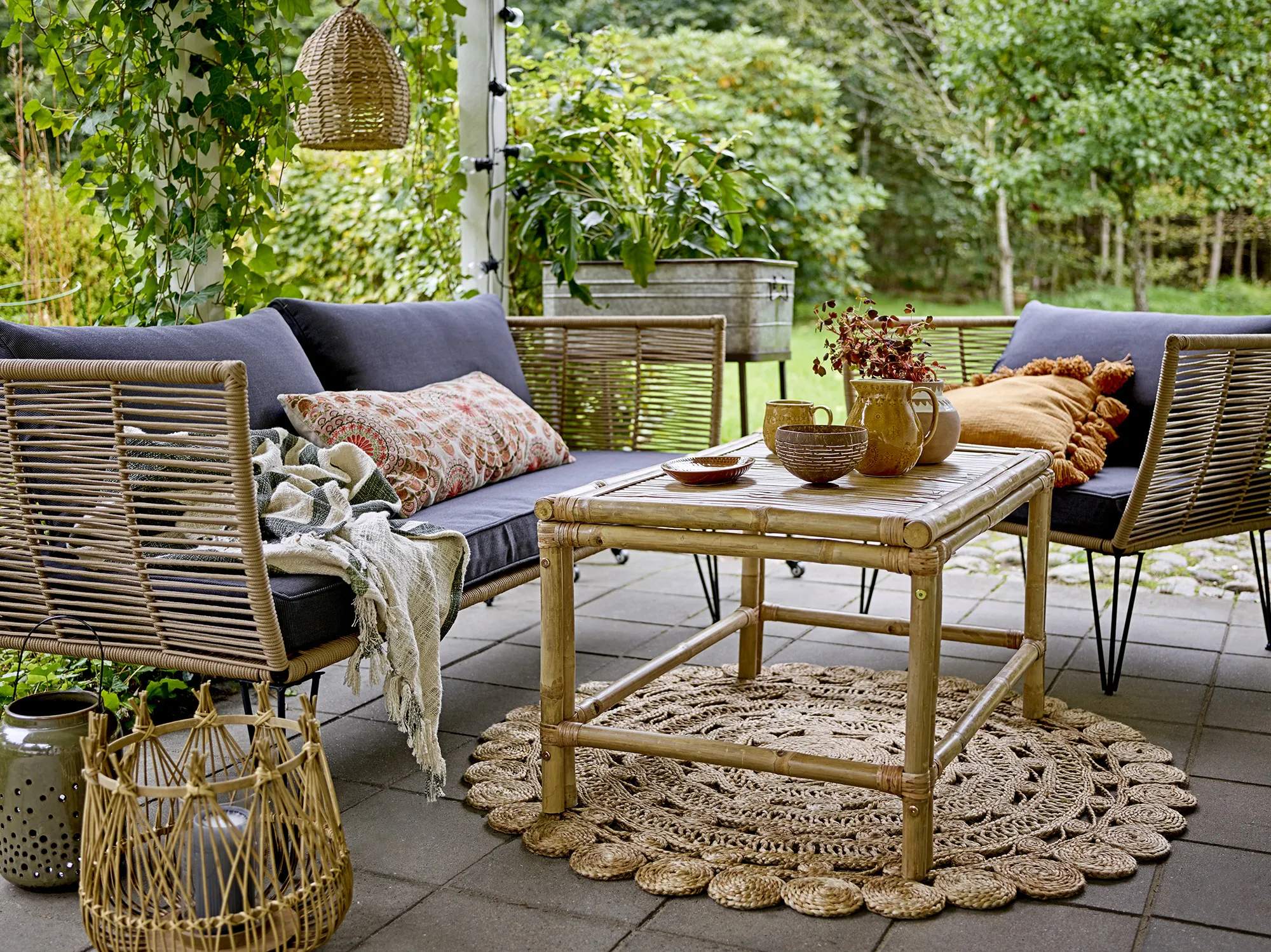 Bloomingville Sofaborde Sole Sofabord i Natur, 2