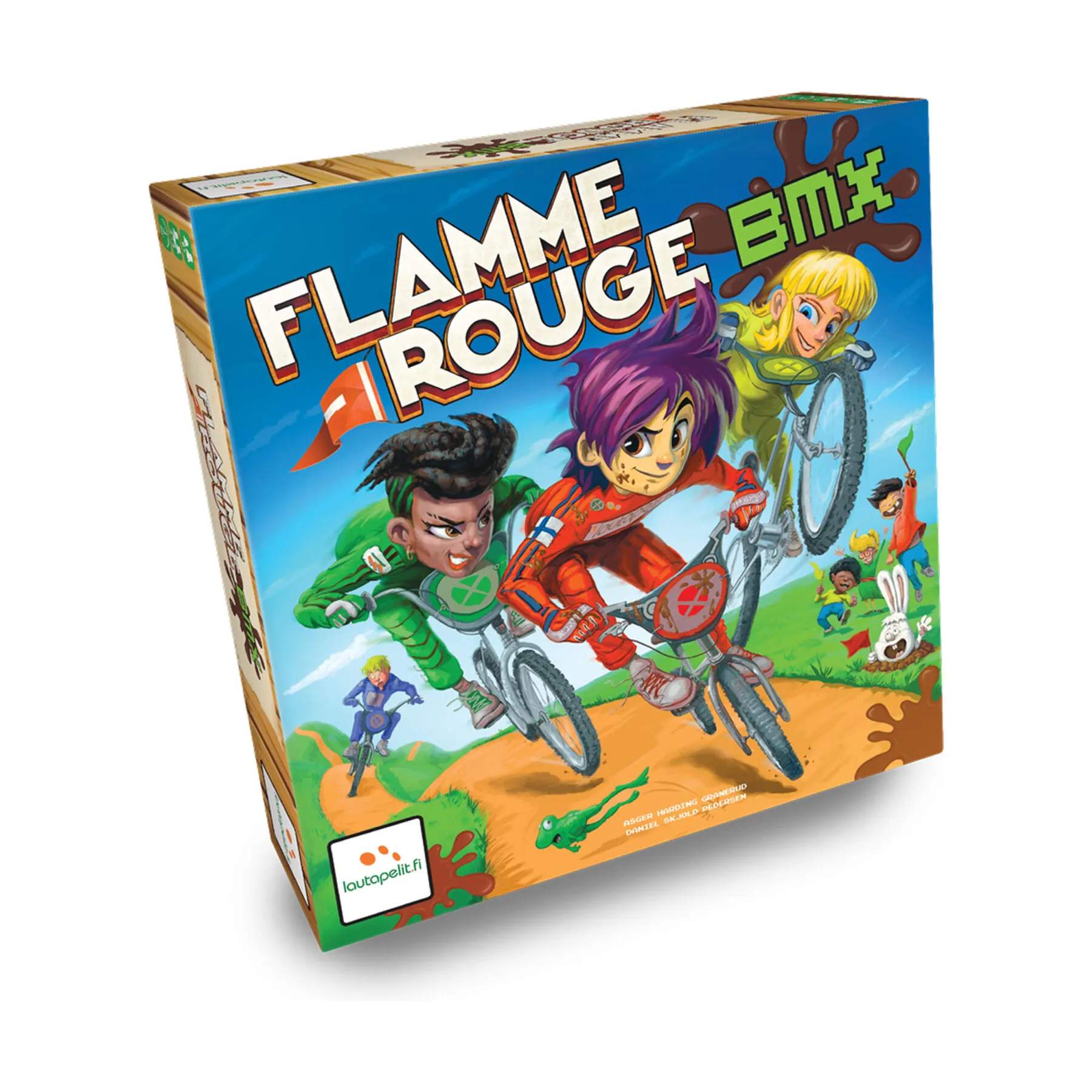 Spilbræt Spil Brætspil - Flamme Rouge BMX i Multifarvet, 1